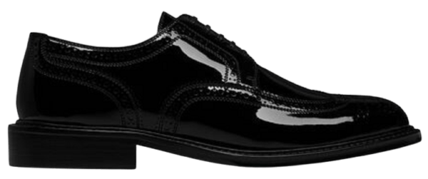 Saint Laurent Paris o1bcso1str1124 Army Derbies In Patent Leather in Black Size US 7 / IT 37 - 2 Thumbnail