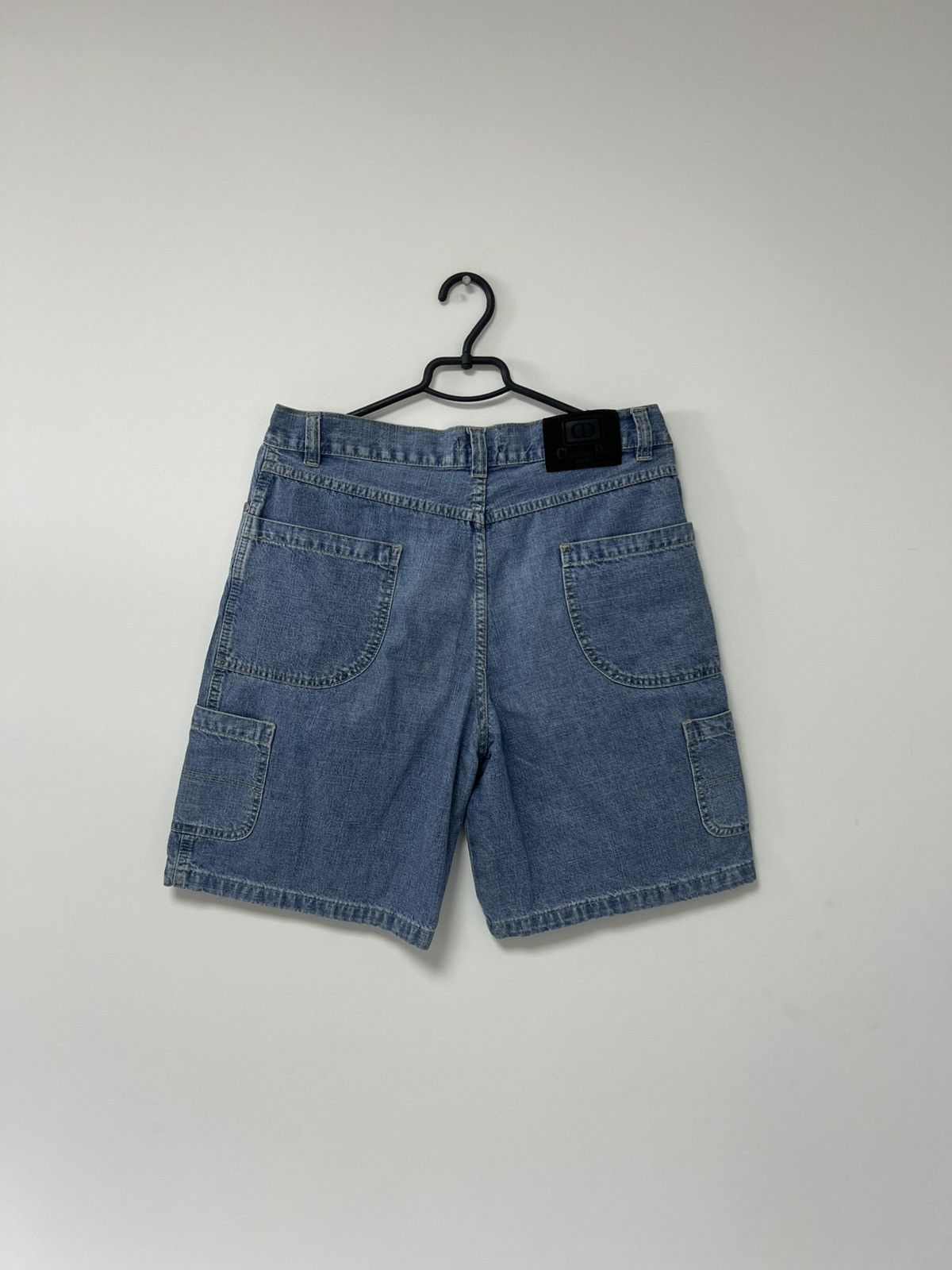 Dior × Vintage Vintage 90's Christian Dior Paris Blue Washed Jeans
