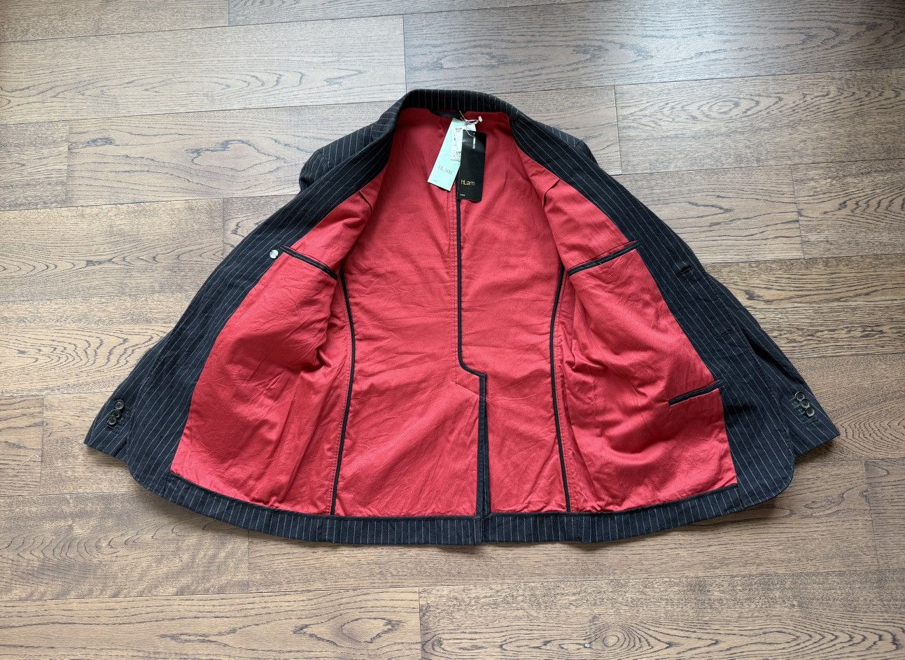 Other hLAM Milano Japanese Edition Mens Stripe Blazer Jacket S Size US S / EU 44-46 / 1 - 14 Thumbnail