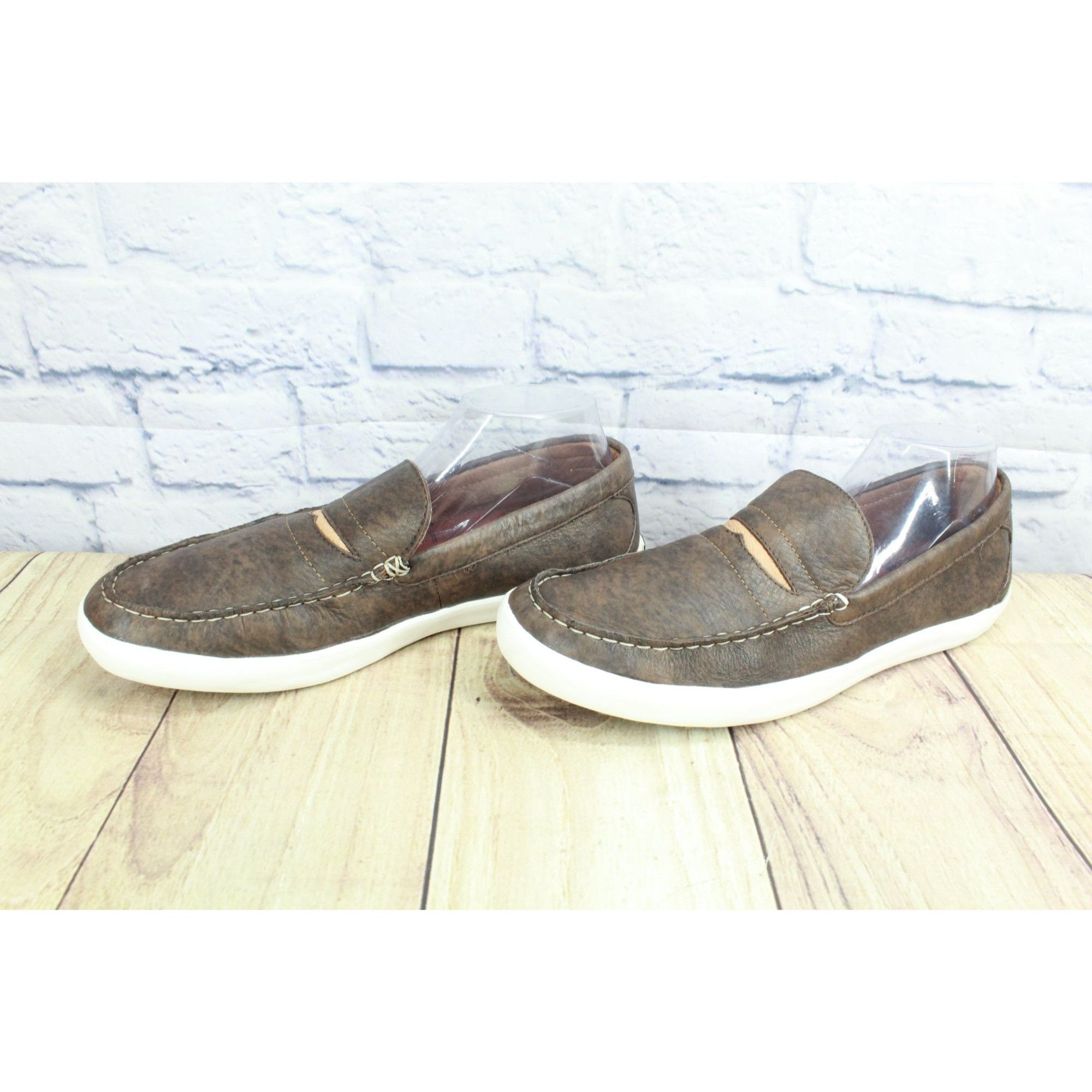 L.L. Bean LL Bean Brown Leather Penny Slip-On Shoes Men's 10 Size US 10 / EU 43 - 2 Thumbnail