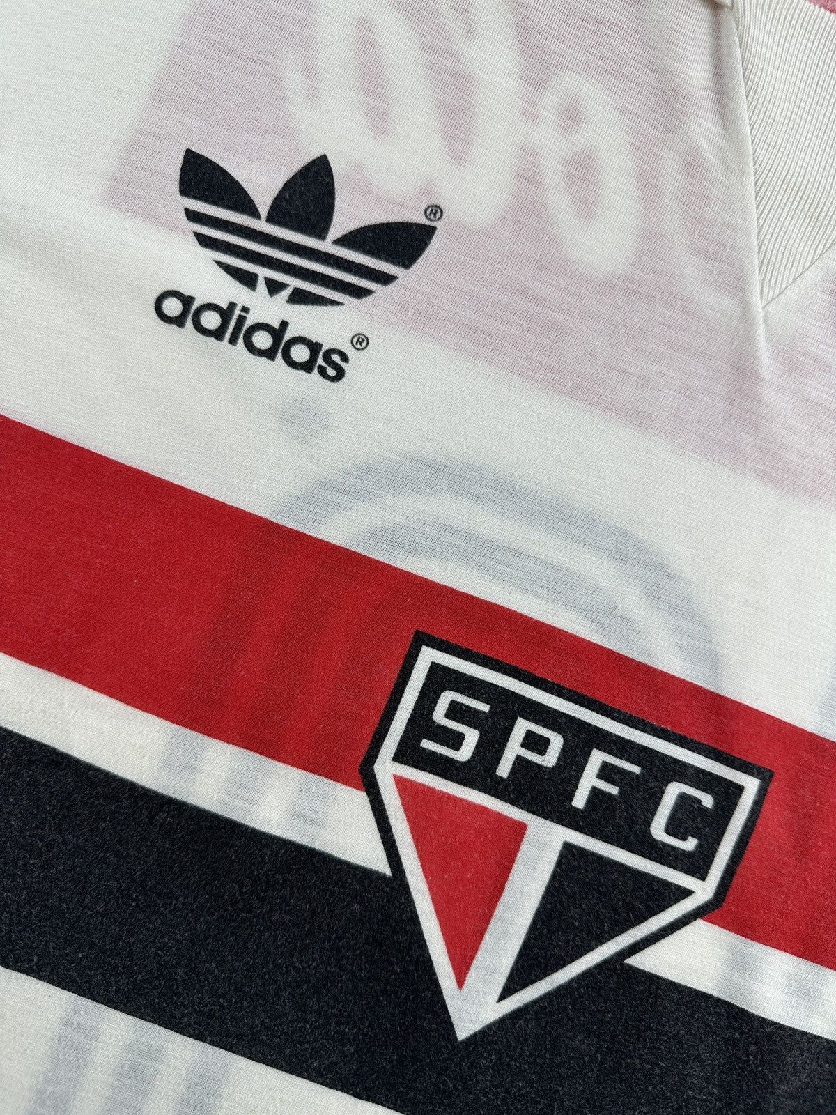 Adidas × Vintage VINTAGE 1989 SAO PAULO HOME SPFC BRAZIL SOCCER JERSEY Size US L / EU 52-54 / 3 - 4 Thumbnail