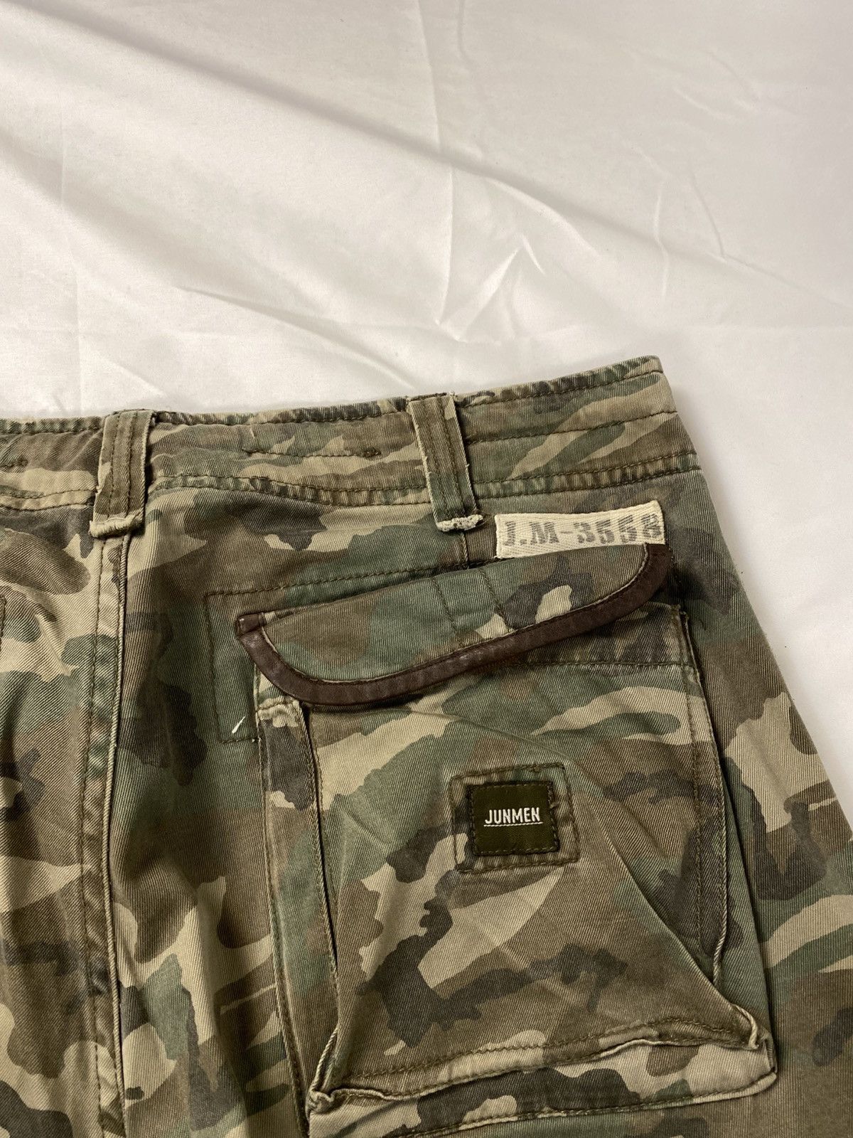 Jun Takahashi 2000 Jun Men Cargo Camo Studded Multipocket Bondage Size US 33 - 17 Thumbnail