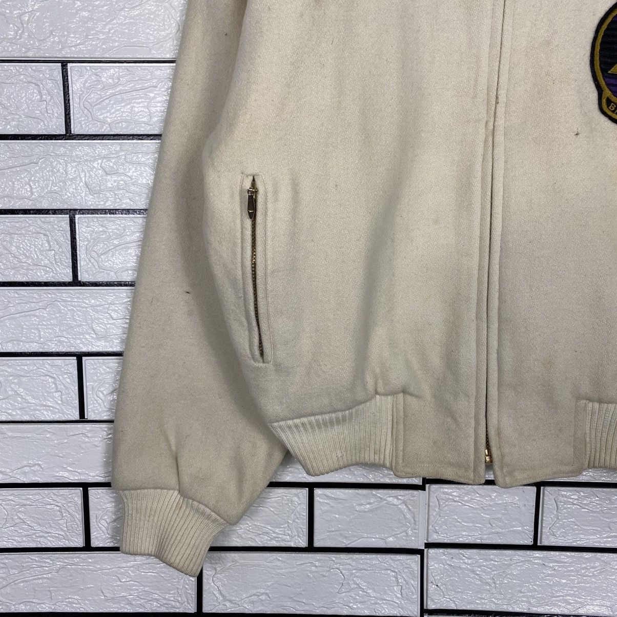Japanese Brand 📌Vintage Wool Bomber Jacket Flint Lock Issey Miyake Size US M / EU 48-50 / 2 - 5 Thumbnail