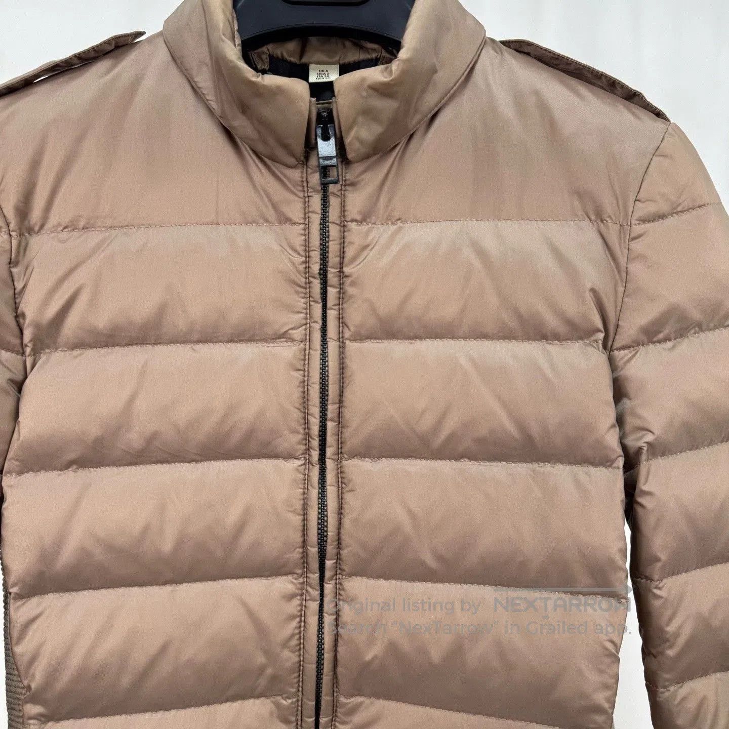 Burberry Burberry Waist-Cinched Ruffle Down Jacket. Size XXS / US 00 / IT 34 - 3 Thumbnail