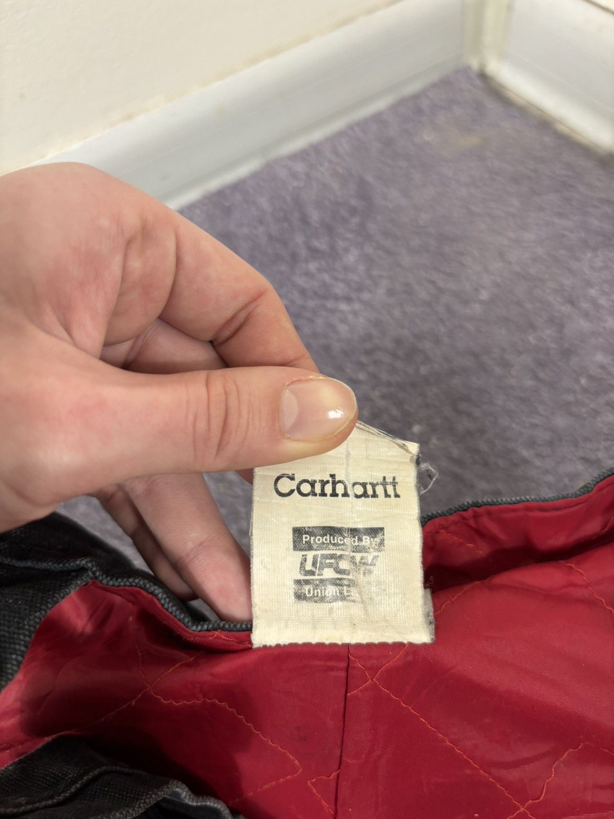 Carhartt Vintage Carhartt R38 BLK Bib Overalls Double Knee Insulated Size US 40 / EU 56 - 17 Thumbnail