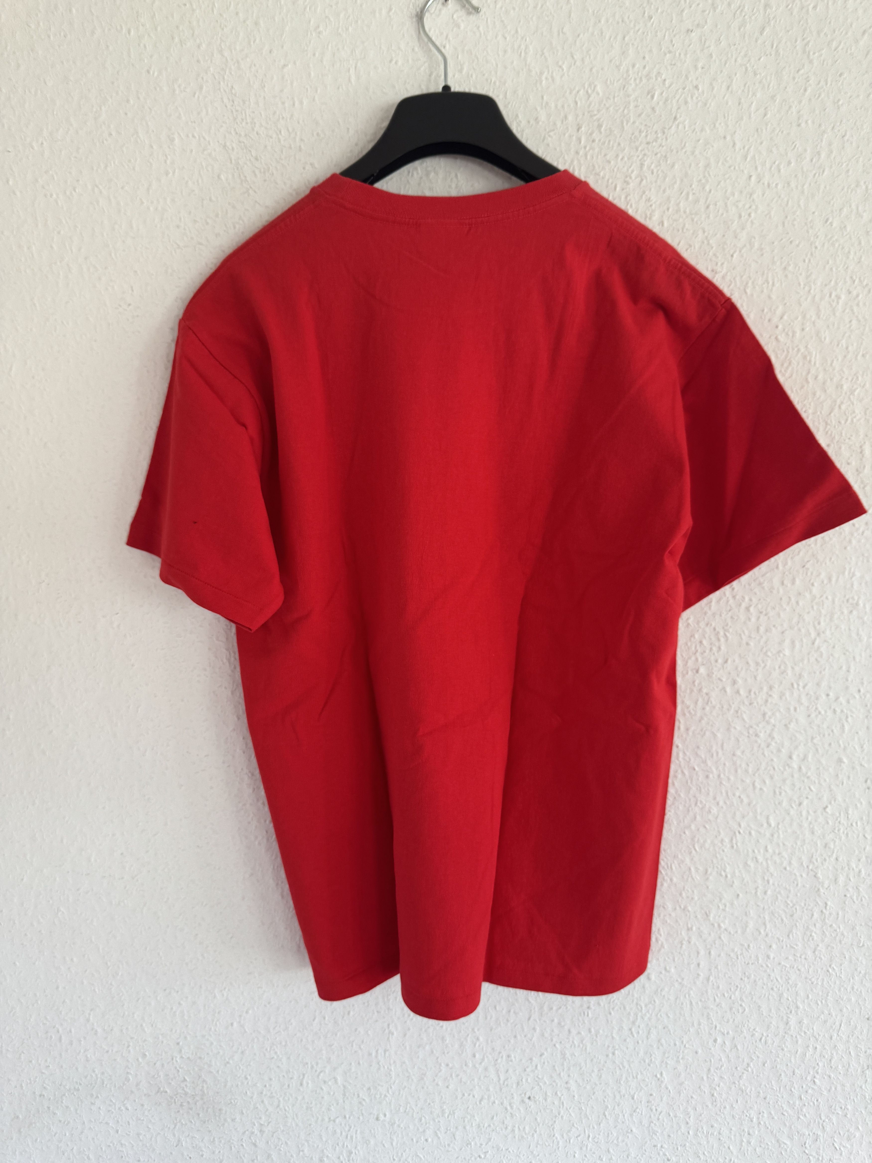 Bape Red Embroidered Pocket Tee Size US XL / EU 56 / 4 - 12 Thumbnail