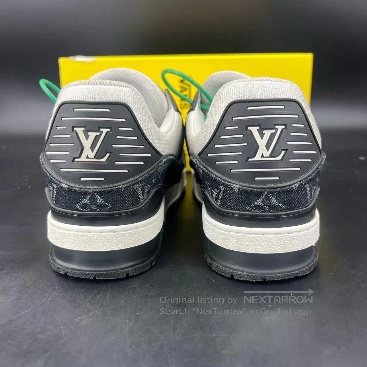 Louis Vuitton Black and White Low. Size US 7.5 / EU 40-41 - 6 Thumbnail