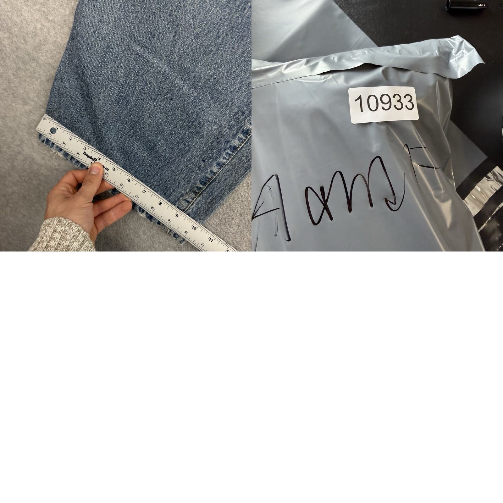 Abercrombie & Fitch VINTAGE Abercrombie & Fitch Jeans Mens 36x30 Grunge Y2K 75654 Straight Denim Blue Distressed 5-Pocket Mens Jeans Washing Machine Compatible Mens Size US 36 / EU 52 - 9 Thumbnail