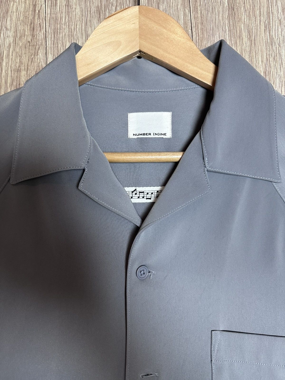 Number (N)ine Number Nine camp collar shirt Size US M / EU 48-50 / 2 - 2 Thumbnail