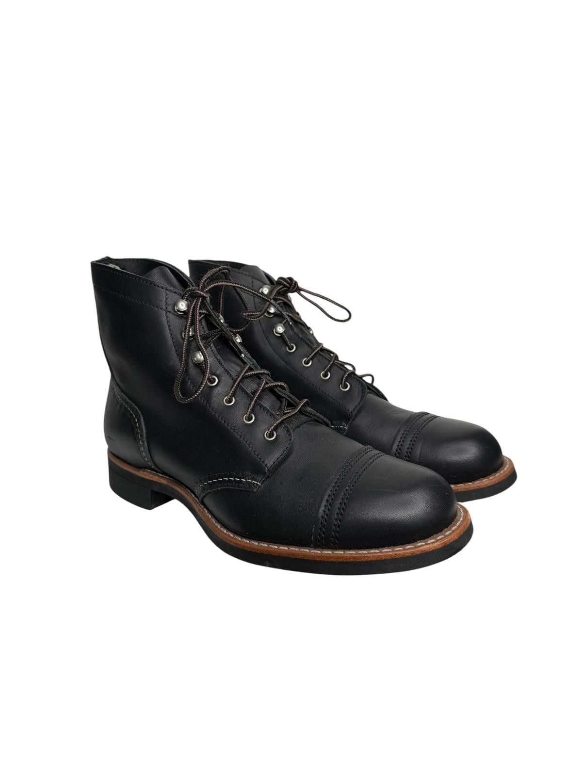 Other Red Wing 3366 Iron Ranger Black Leather Boots USA Size US 9.5 / IT 39.5 - 1 Thumbnail