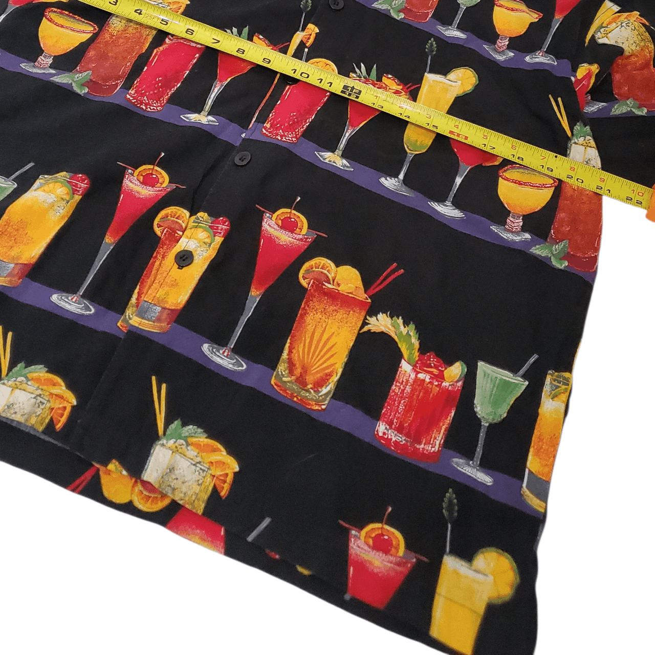 Vintage Y2K Cocktail All Over Print Button Up Shirt Size US M / EU 48-50 / 2 - 5 Thumbnail