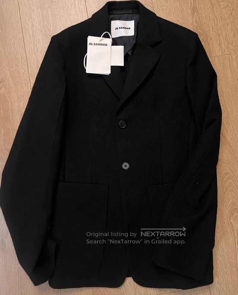 Jil Sander Jil Sander size 36 Black Wool Suit Size S / US 4 / IT 40 - 1 Thumbnail