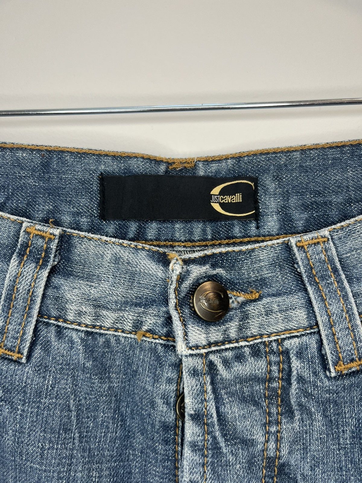 Just Cavalli Vintage Just Cavalli Straight Leg Jeans Size US 36 / EU 52 - 4 Thumbnail