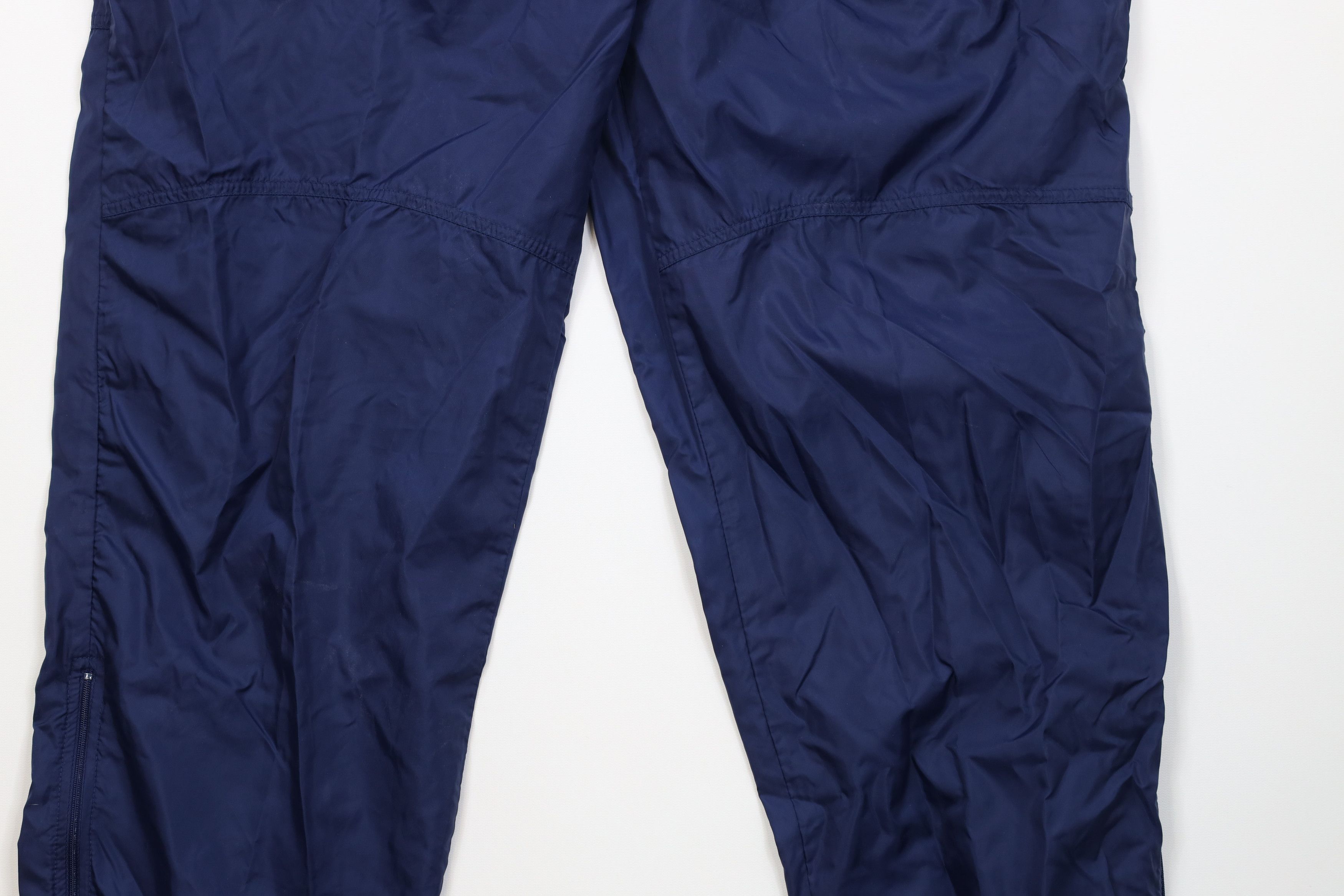 Nike Vintage 90s Nike Mini Swoosh Windbreaker Joggers Pants Blue Size US 38 / EU 54 - 4 Thumbnail
