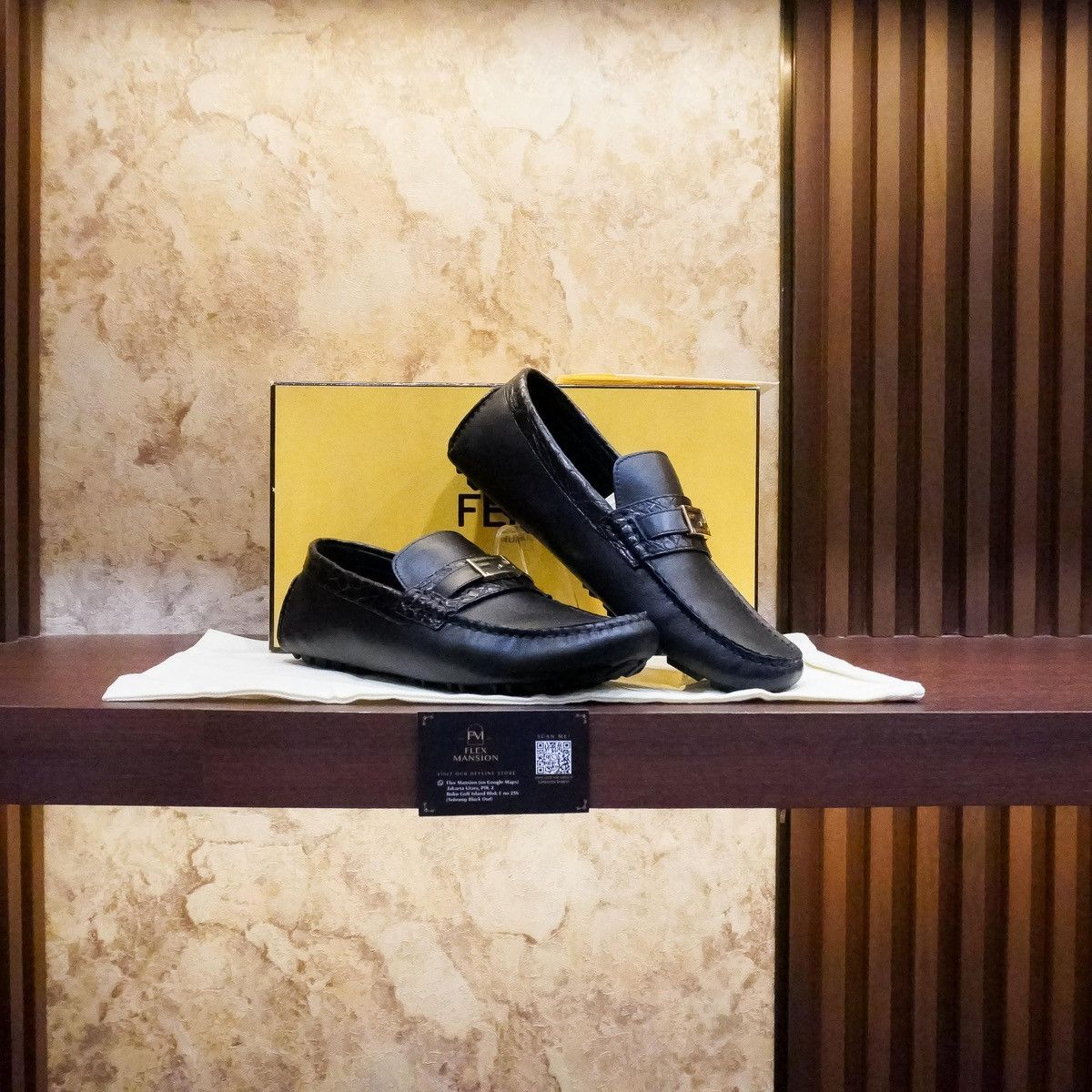 Fendi Fendi Squared Drivers Embossed Croco Size US 7.5 / EU 40-41 - 1 Thumbnail