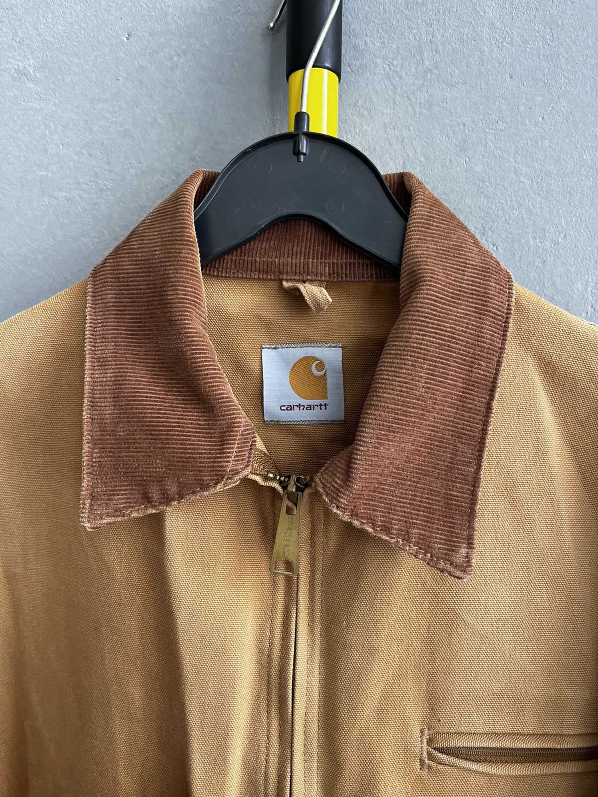 Carhartt × Vintage Vintage Carhartt Detroit Jacket Brown Size US L / EU 52-54 / 3 - 8 Thumbnail