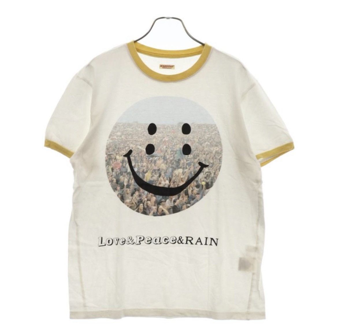 Kapital Kapital festival smiley ringer tee size 2 asap rocky Size US M / EU 48-50 / 2 - 2 Thumbnail