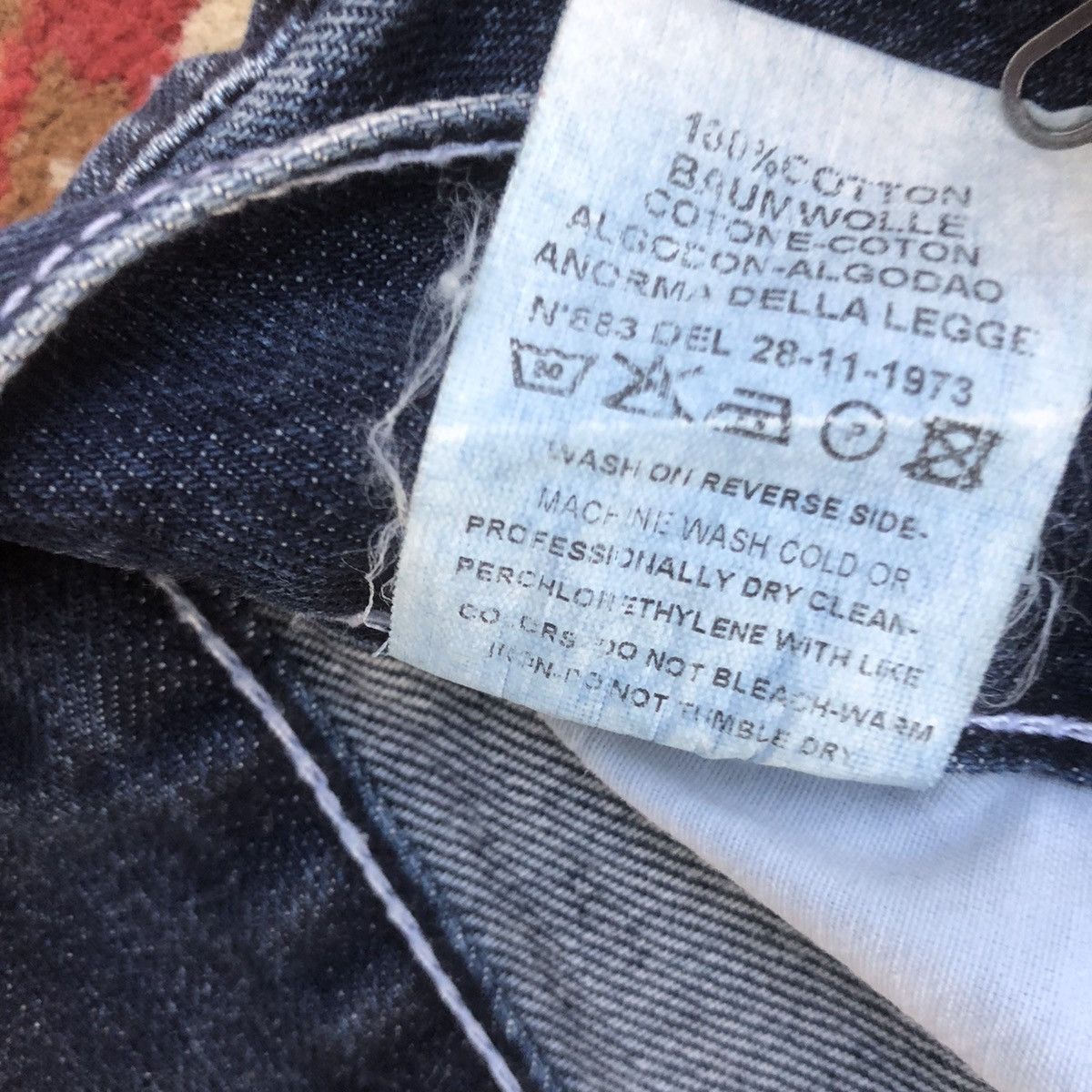 Dolce & Gabbana × Vintage D&G Dolce & Gabbana luxury crazy distressed denim jeans Size US 38 / EU 54 - 9 Thumbnail