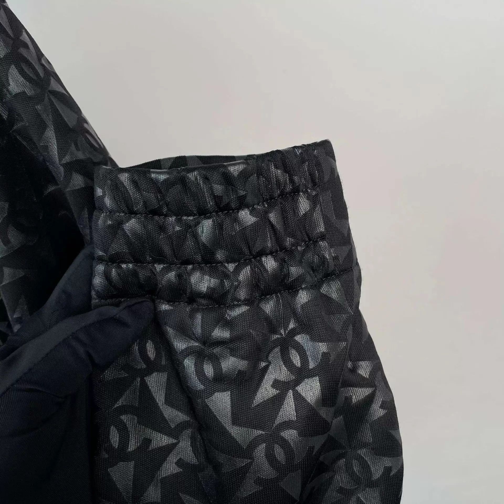 Chanel Chanel Coco Neige Black Crystal-Buttoned Hooded Jkt 36 New Size XS / US 0-2 / IT 36-38 - 9 Thumbnail