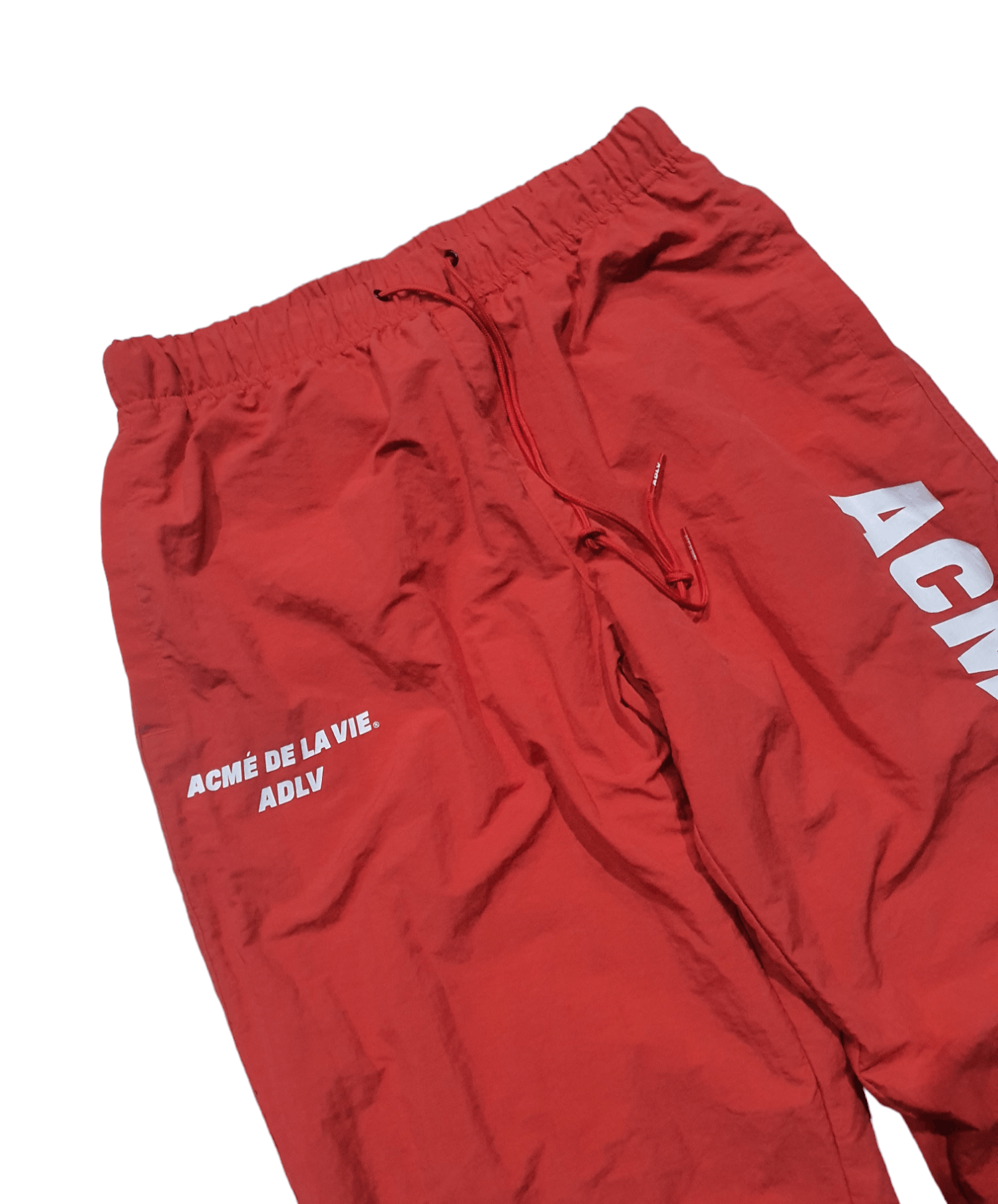 Acme Clothing ADLV Acme De La Vie Big Logo Nylon Track Pants Size US 26 / EU 42 - 10 Thumbnail