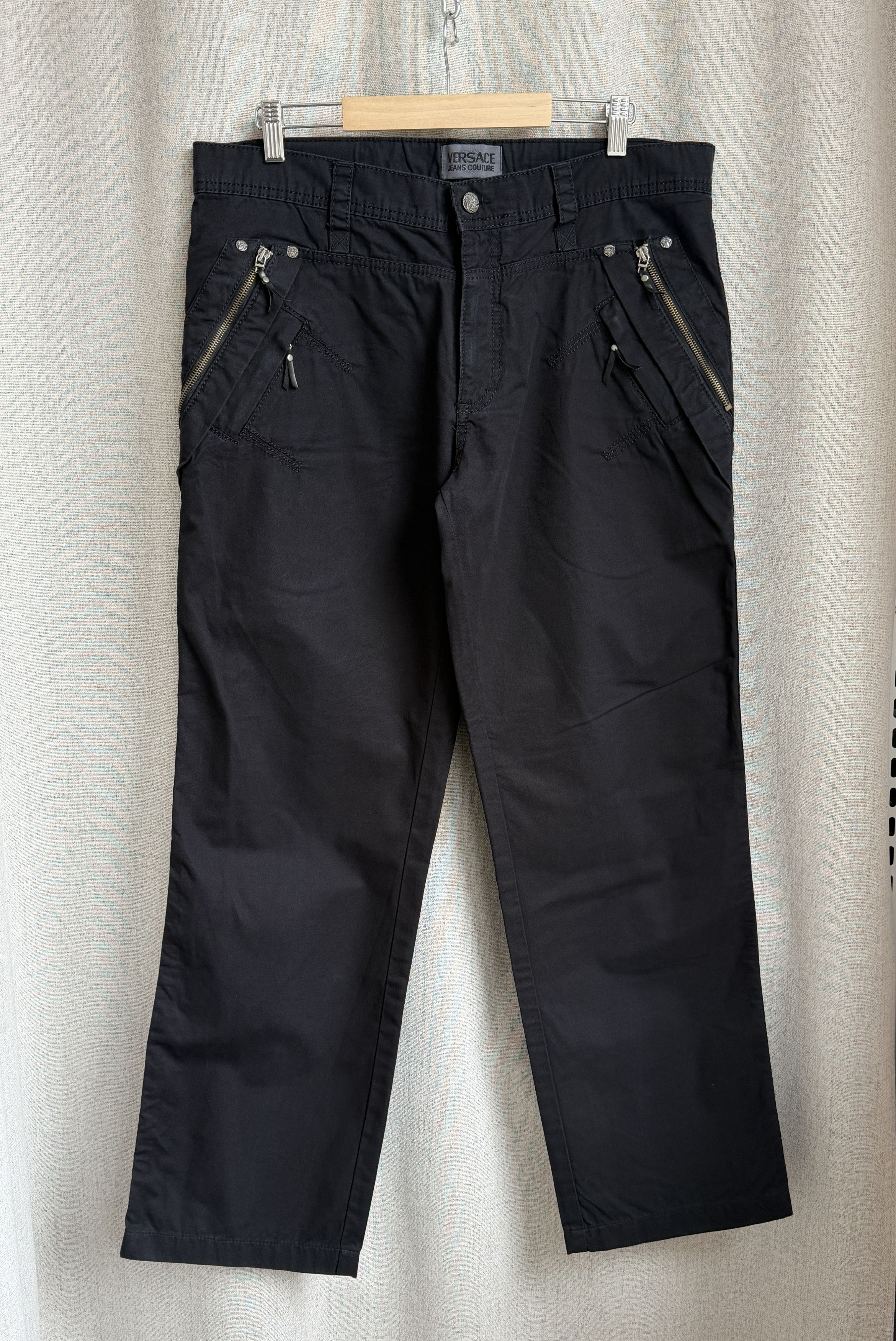 Versace Vintage y2k Versace Jeans Couture Medusa Logo Cargo Pants Size US 36 / EU 52 - 2 Thumbnail