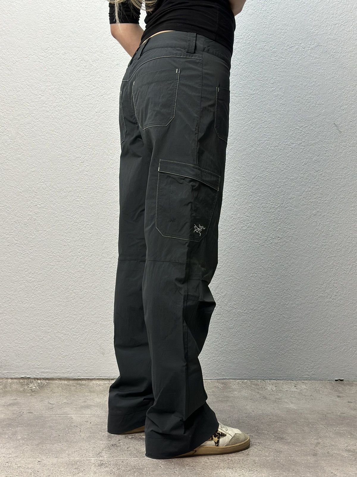 Arc\'teryx tech shell pants cargo outdoor hiking style