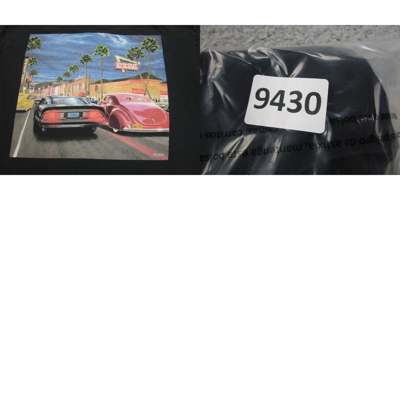 Vintage IN-N-Out Burger Shirt Mens L Black Hot Rod California Drive Thru Classic Cars Size US L / EU 52-54 / 3 - 9 Thumbnail