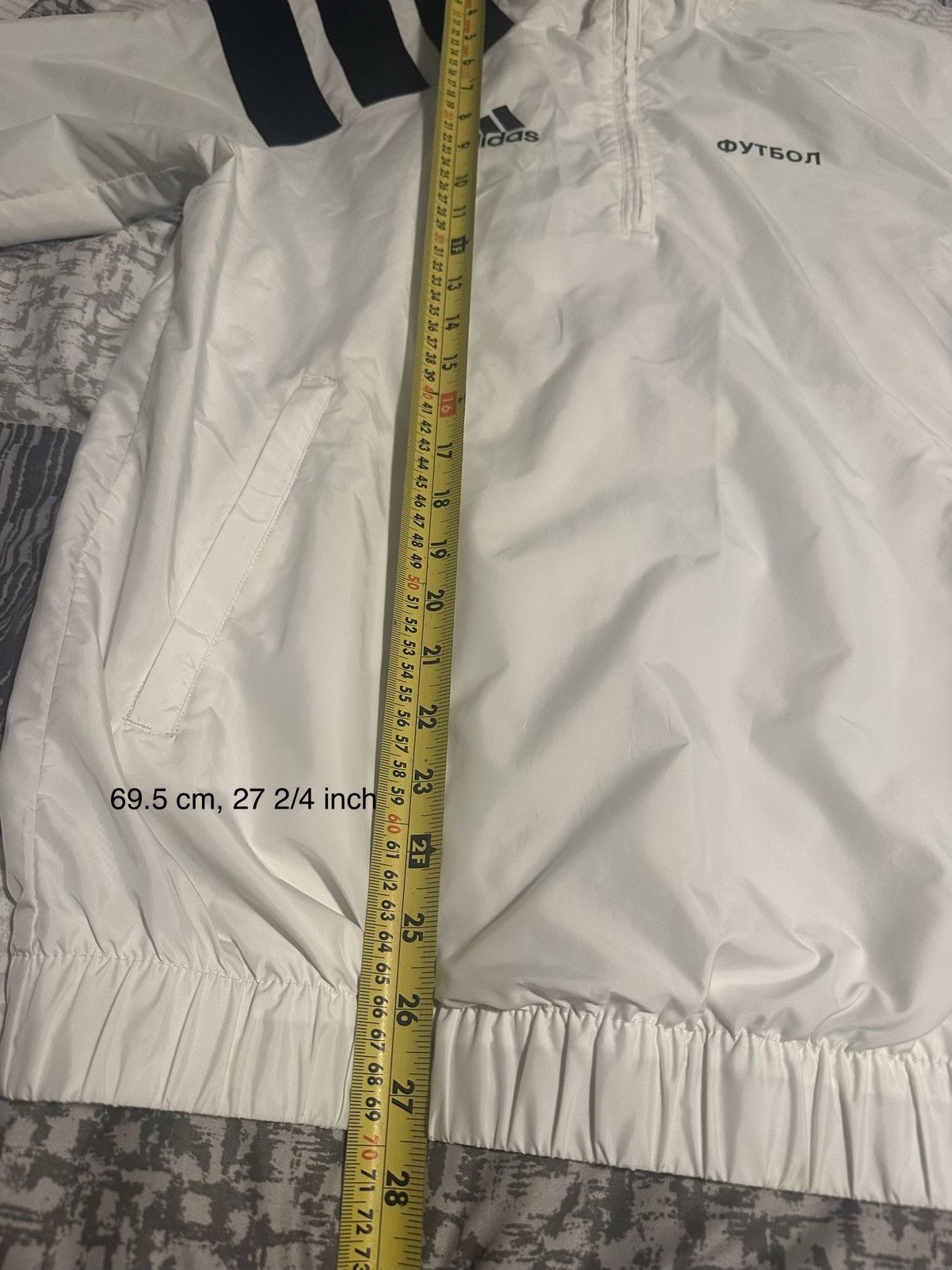 Adidas × Gosha Rubchinskiy Adidas x Gosha Rubchinskiy white jacket Size US S / EU 44-46 / 1 - 6 Thumbnail