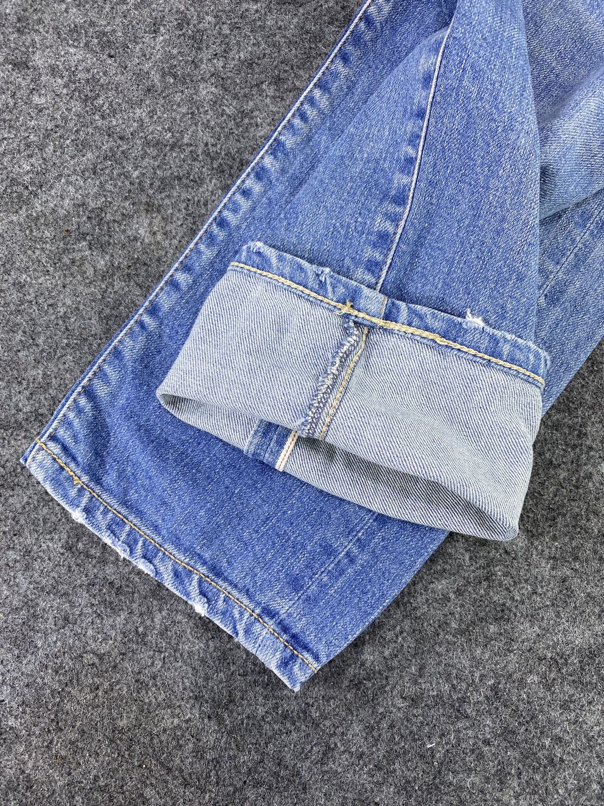 Japanese Brand × Jean GOA NIMES SELVEDGE BLUE WASH JEANS -J1132 Size US 28 / EU 44 - 13 Thumbnail