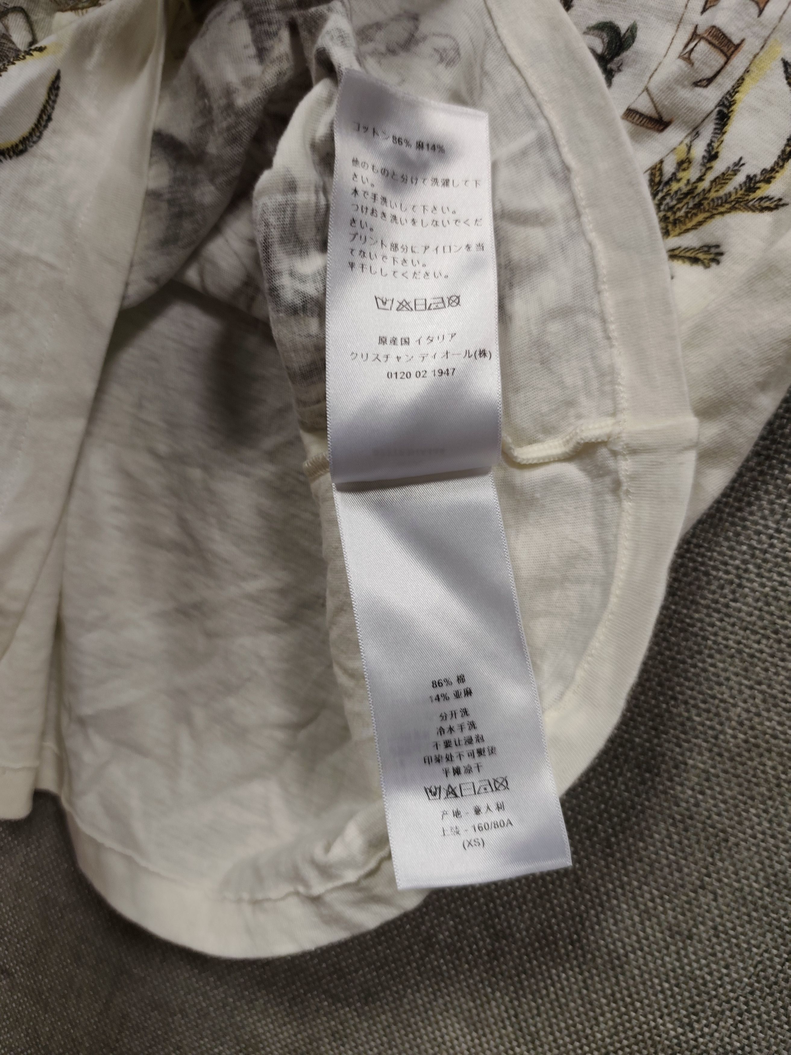 Dior Christian Dior The Brutal Journey Of The Heart Tee Size S / US 4 / IT 40 - 14 Thumbnail