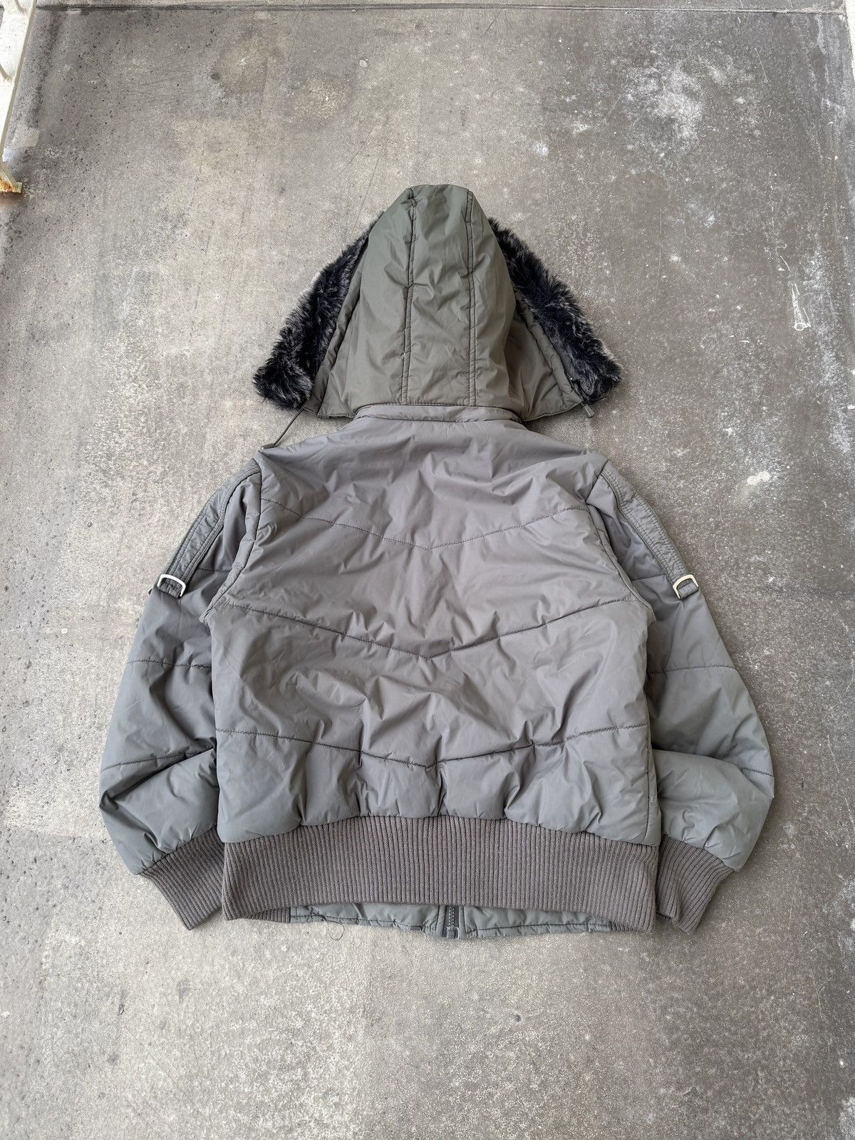 Vintage Vintage Avant Garde Opium y2k Bomber Jacket Size L / US 10 / IT 46 - 9 Thumbnail