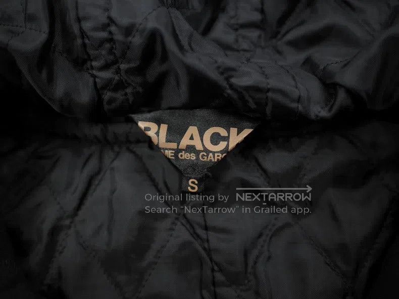 Comme des Garcons Comme Des Garcons Black long hooded coat in size S Size S / US 4 / IT 40 - 3 Thumbnail