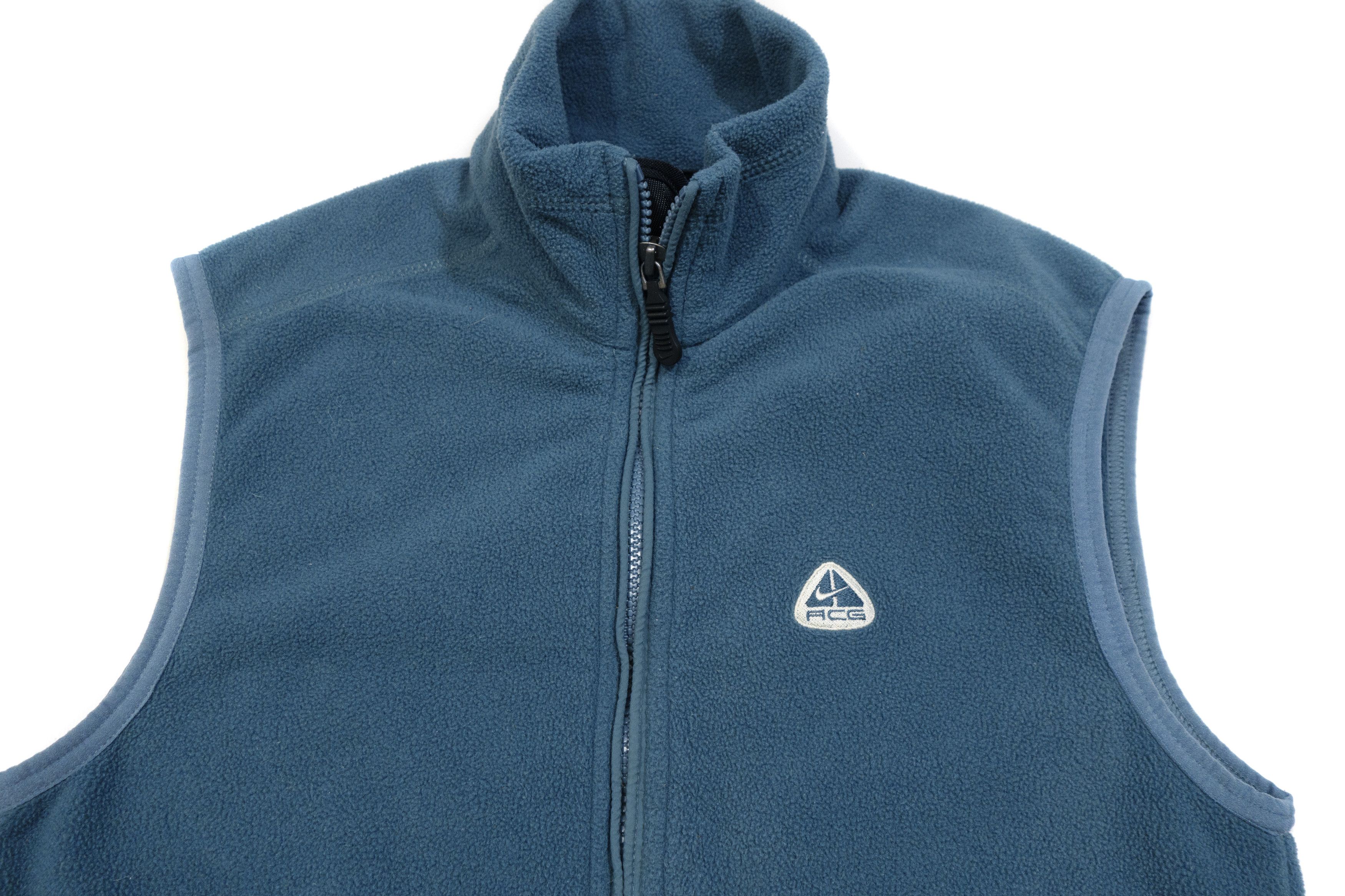 Nike ACG 90s Fleece Vest 2 Layer Vintage Size US S / EU 44-46 / 1 - 3 Thumbnail