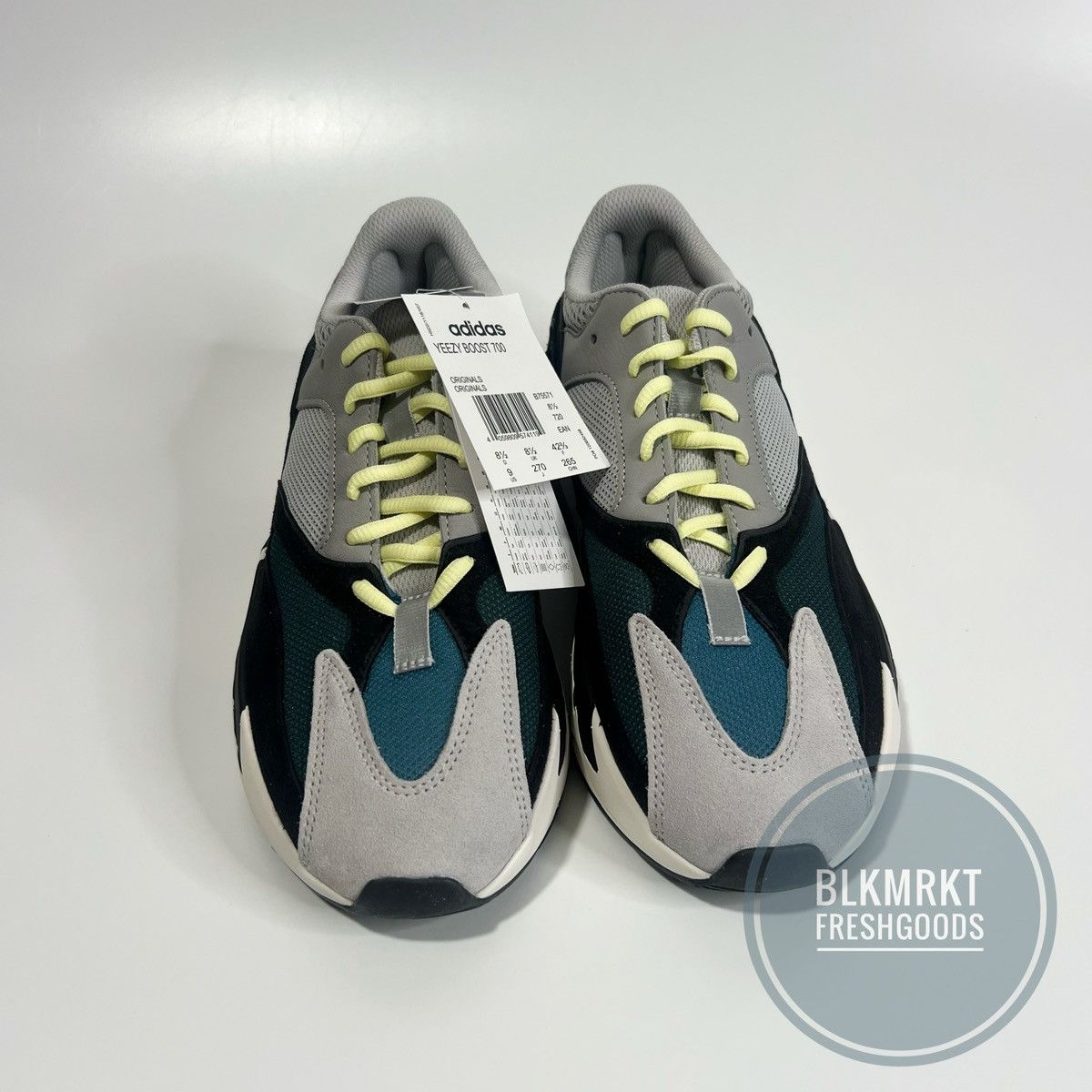 Yeezy adidas Yeezy Boost 700 Wave Runner Solid Grey 9 Size US 9 / EU 42 - 4 Thumbnail