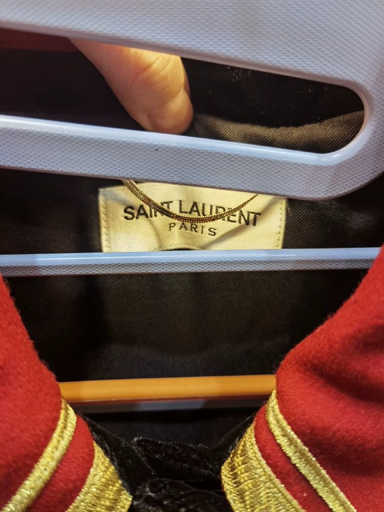 Saint Laurent Paris saint Laurent parisVelvet jacket 2503-Nextarrow Size XS / US 0-2 / IT 36-38 - 4 Thumbnail