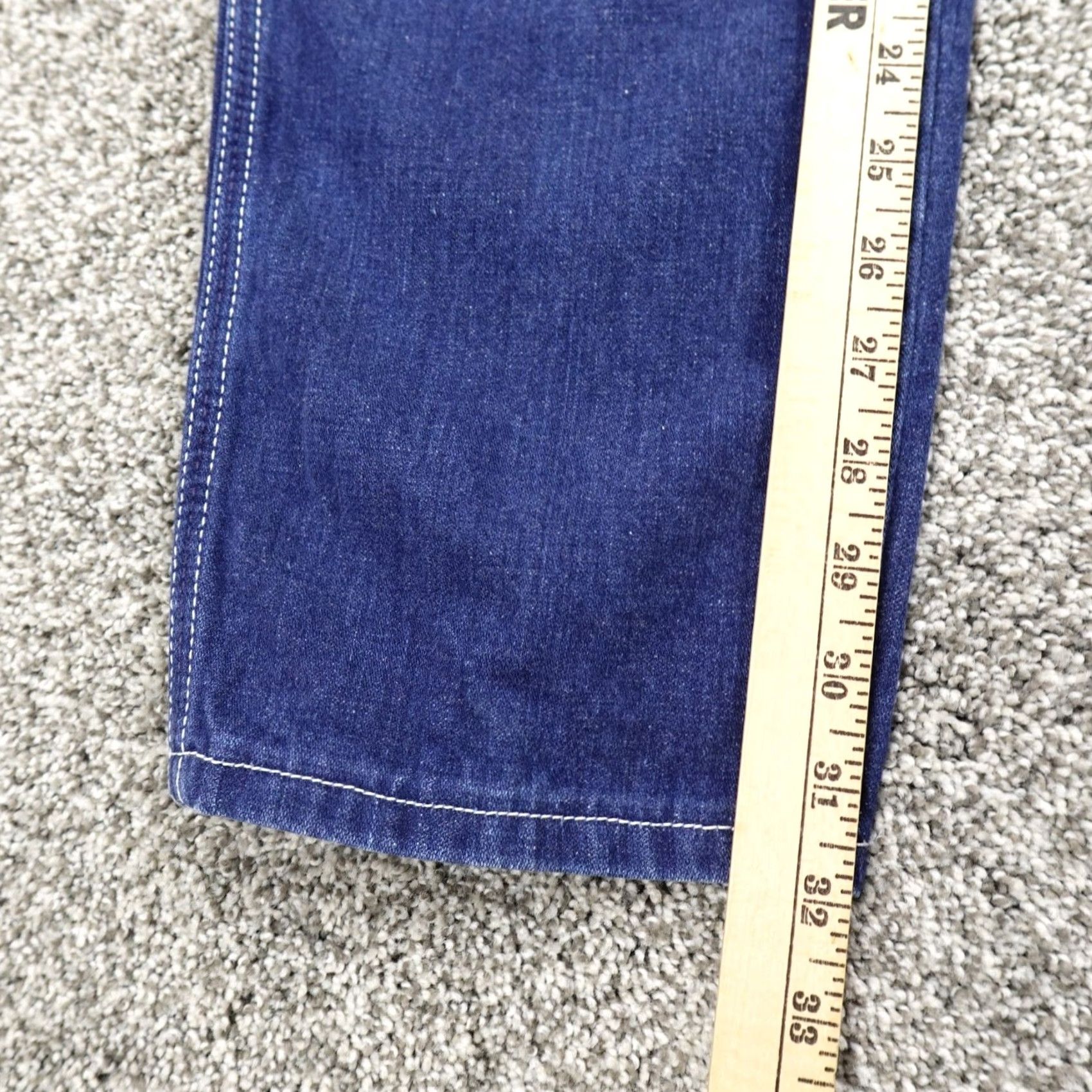 Wrangler VINTAGE Wrangler Jeans Womens 9 Dark Blue Denim Pants High Rise Western Cowboy USA Jeans Size 30" / US 8 / IT 44 - 3 Thumbnail