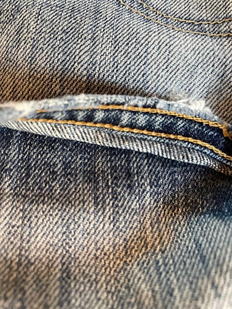 Levi's Vintage Japanese Levi’s Faded Blue Wash Distressed Denim Size US 30 / EU 46 - 5 Thumbnail