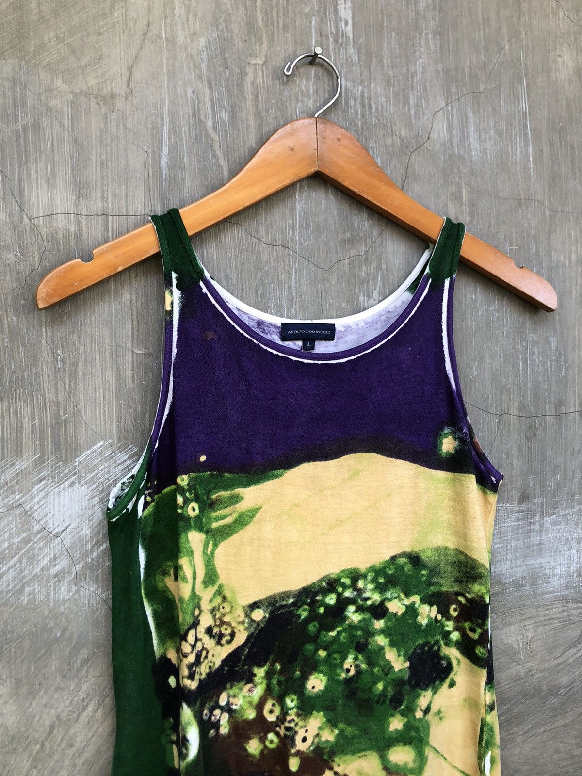 Adolfo Dominguez Adolfo Dominguez Abstract Tanktop Size L / US 10 / IT 46 - 4 Thumbnail