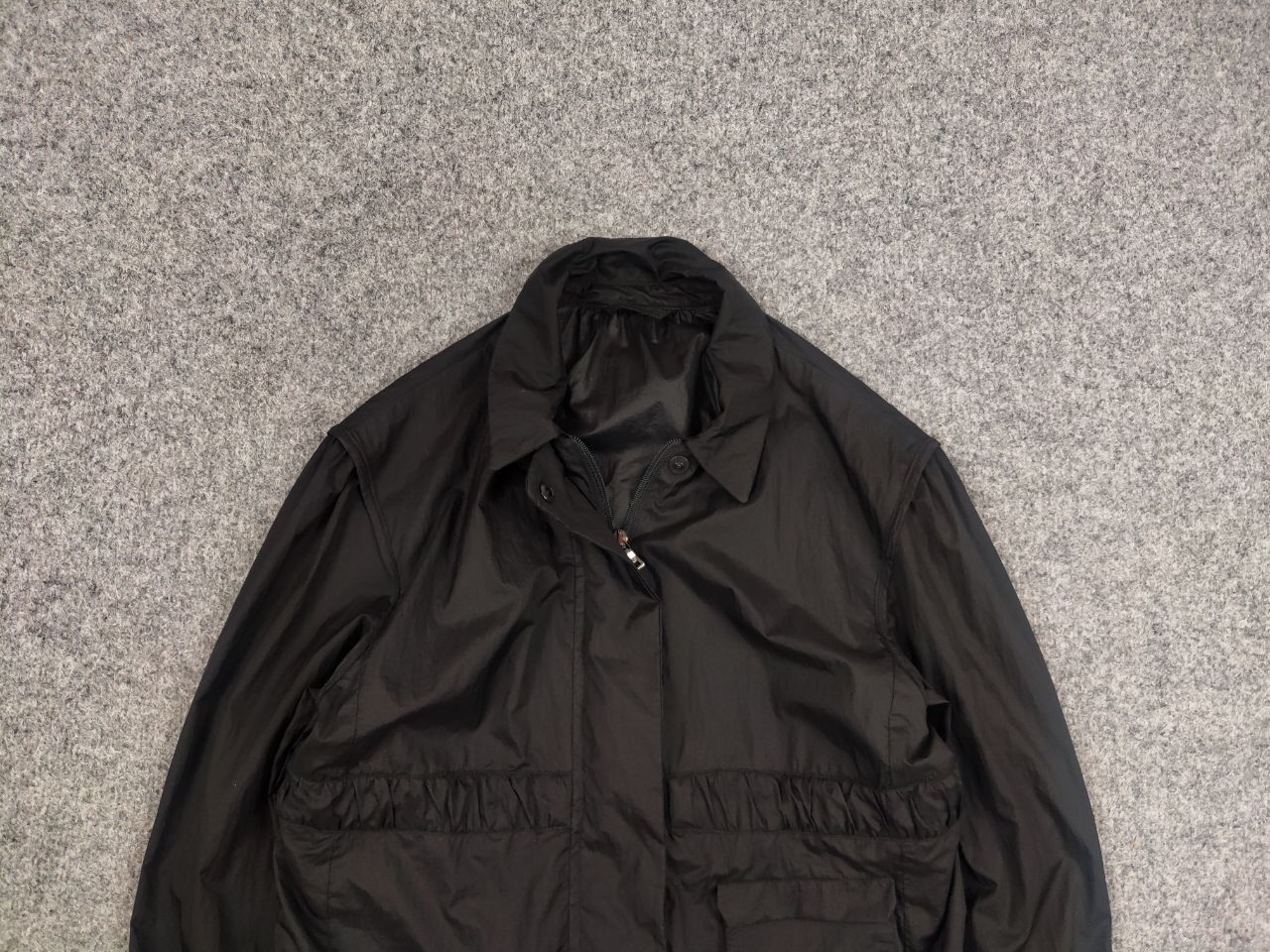 Prada Rare Prada AW07 Black Label Nylon Cargo Zip Pocket Jacket Size S / US 4 / IT 40 - 8 Thumbnail