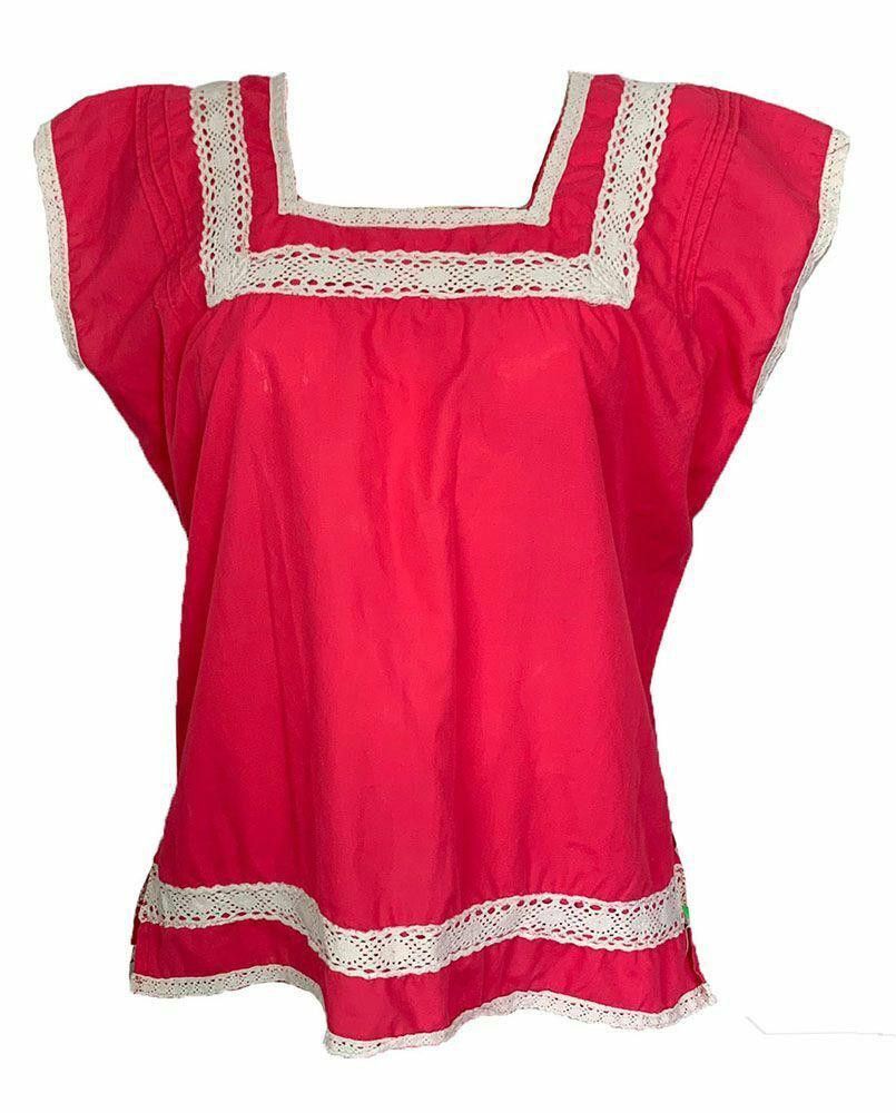 Designer Pre Owned Pink Hand Made Blouse L Size L / US 10 / IT 46 - 1 Thumbnail