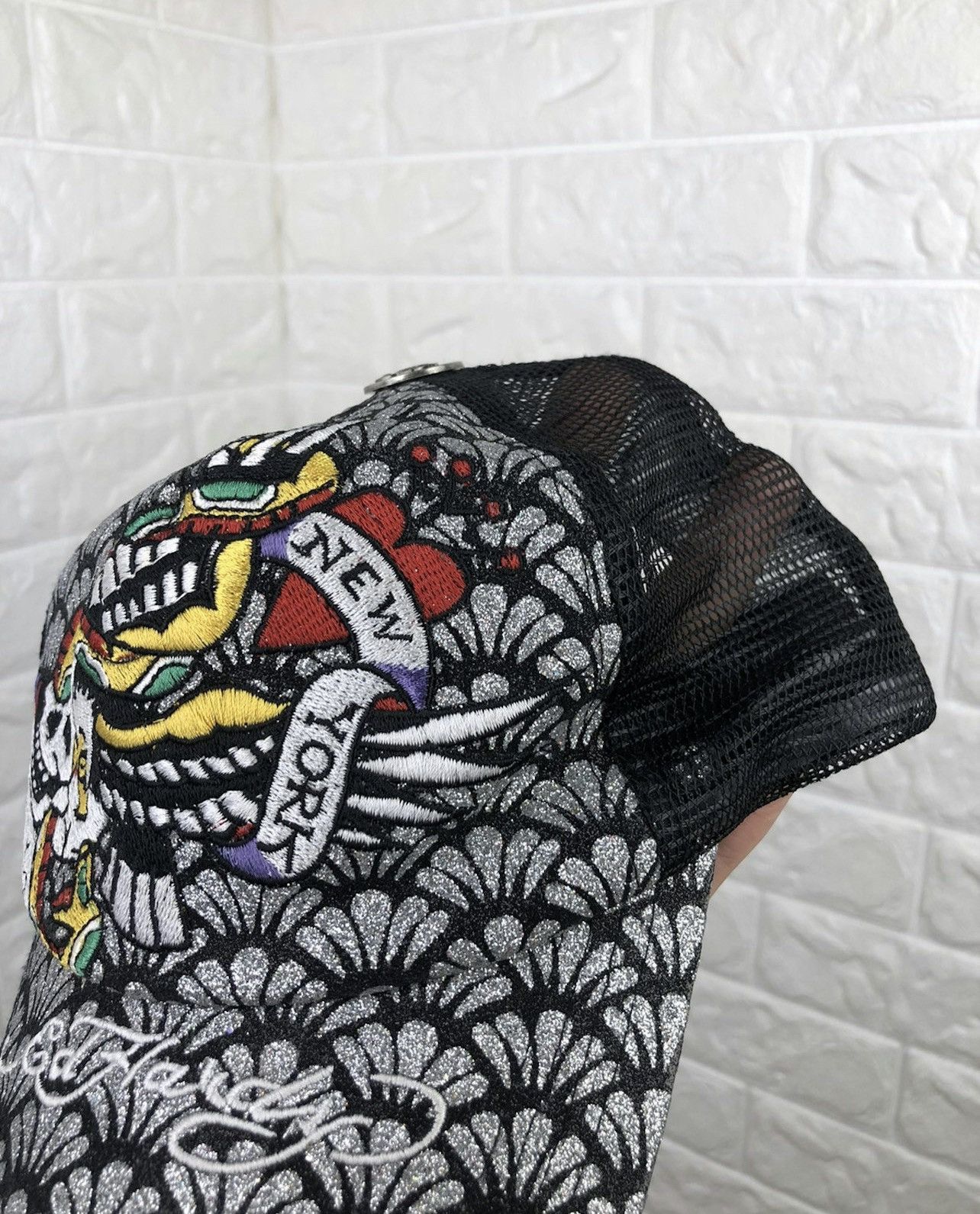 Ed Hardy Vintage Ed Hardy Cap Y2K Size ONE SIZE - 5 Thumbnail