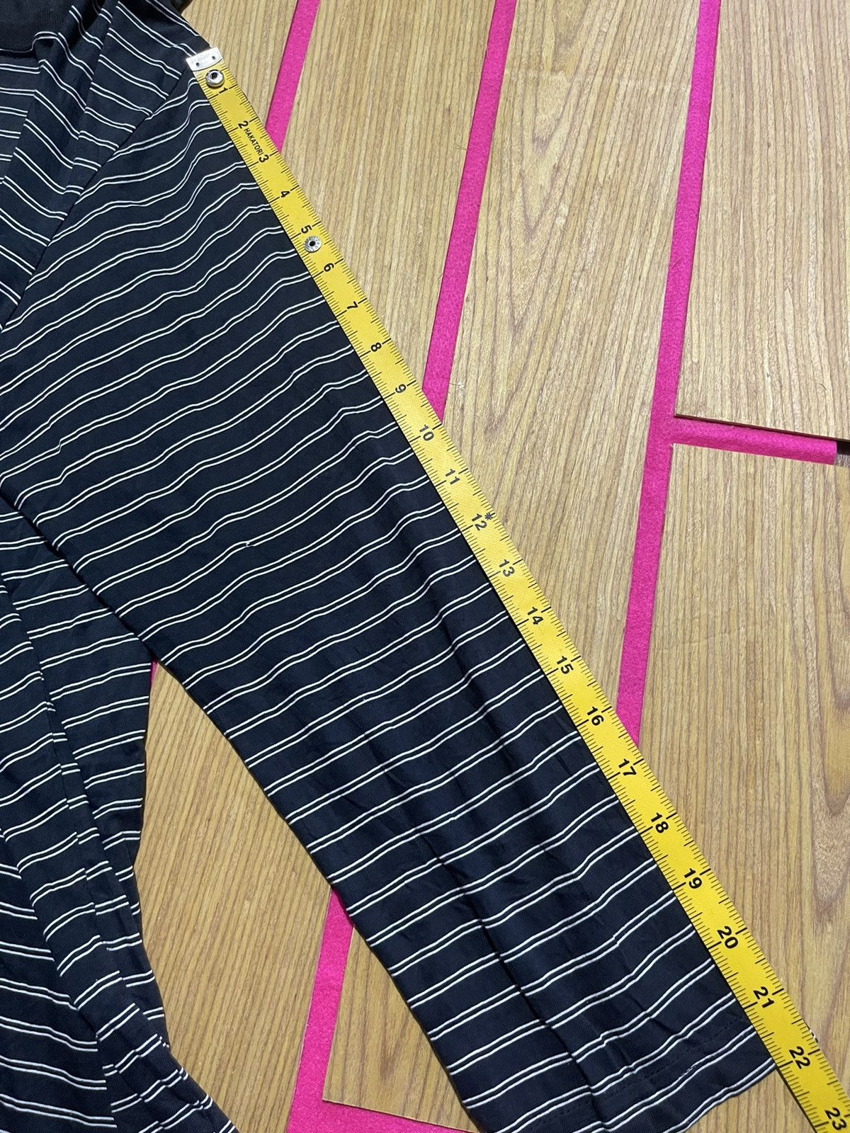 Y's Y'saccs Sacsny by yohji yamamoto striped long sleeve Size US M / EU 48-50 / 2 - 10 Thumbnail