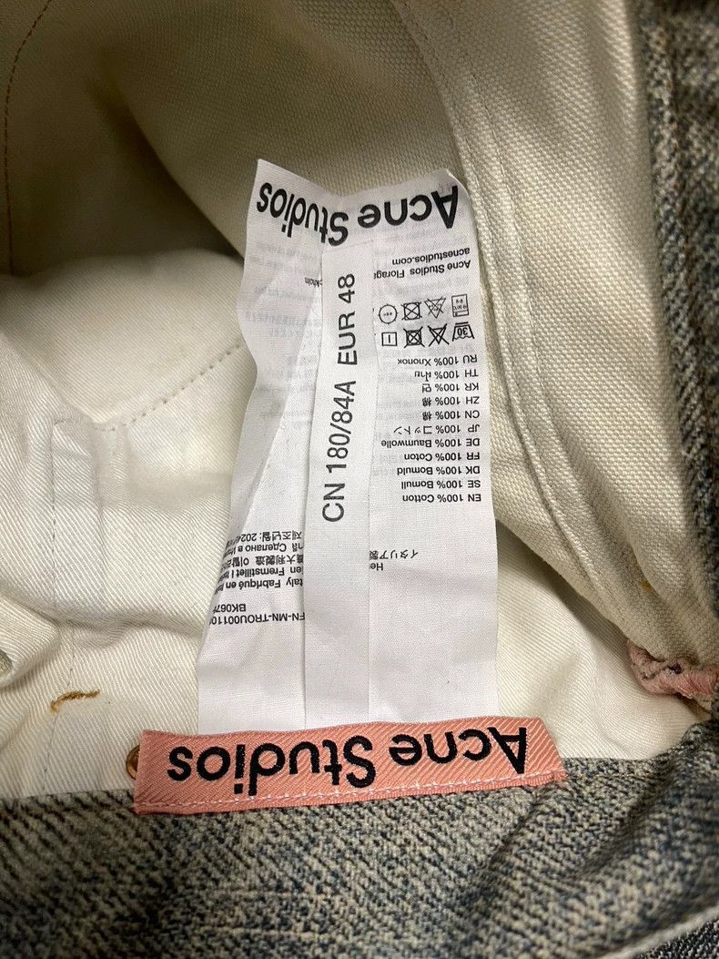 Acne Studios Acne Studios Distressed washed candy chain 3D printed jean Size US 32 / EU 48 - 3 Thumbnail
