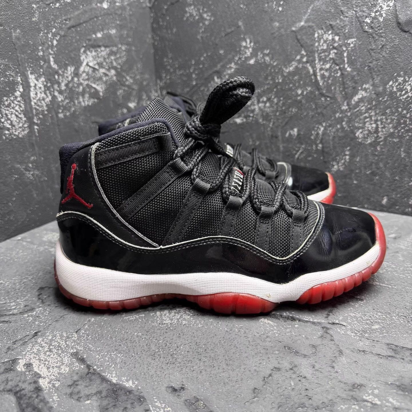 Nike Air Jordan 11 Bred Playoffs Q10 Size US 6.5 / IT 36.5 - 6 Thumbnail