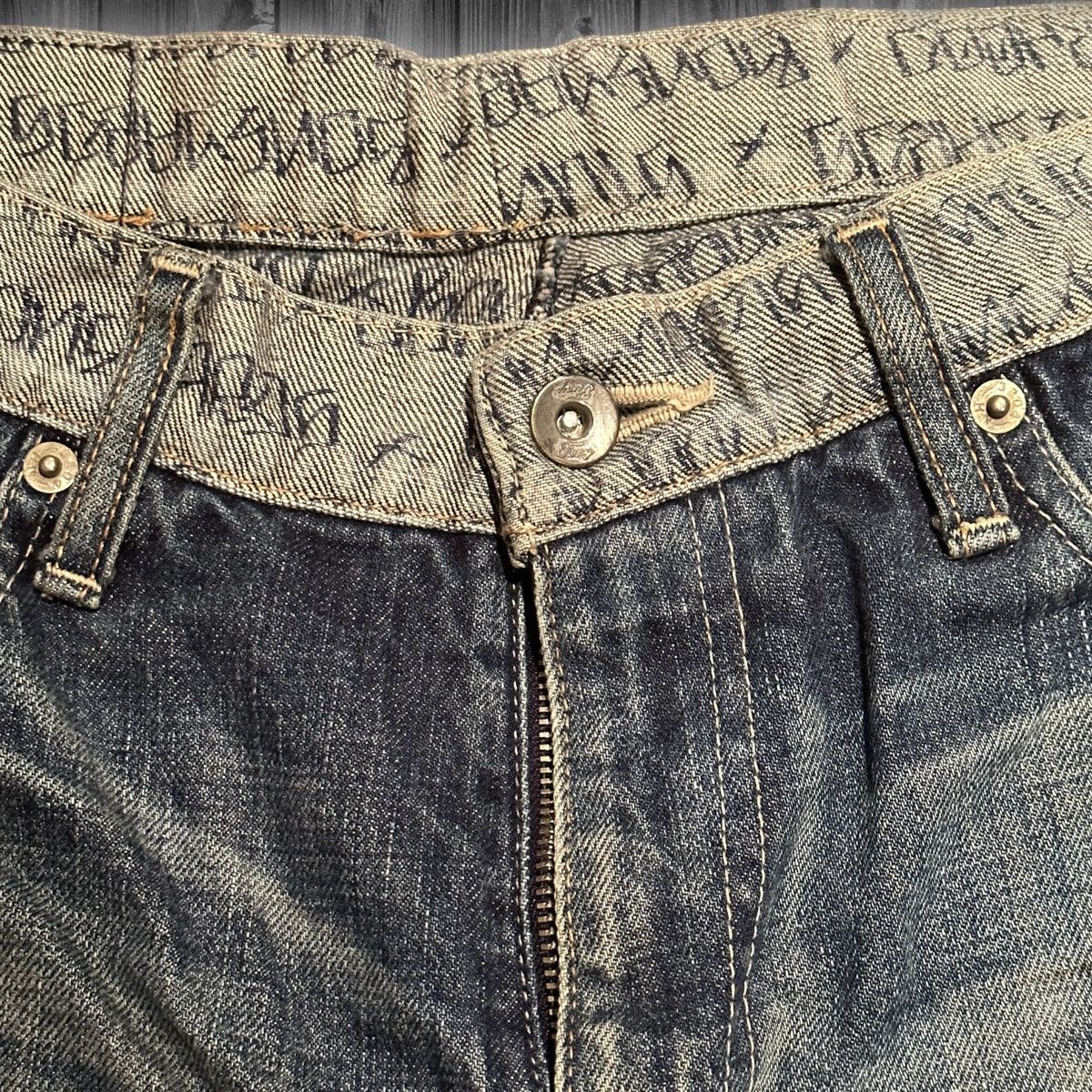 Neighborhood × Stussy 2008 STUSSY x NEIGHBORHOOD BONEYARDS Denim Size US 32 / EU 48 - 3 Thumbnail