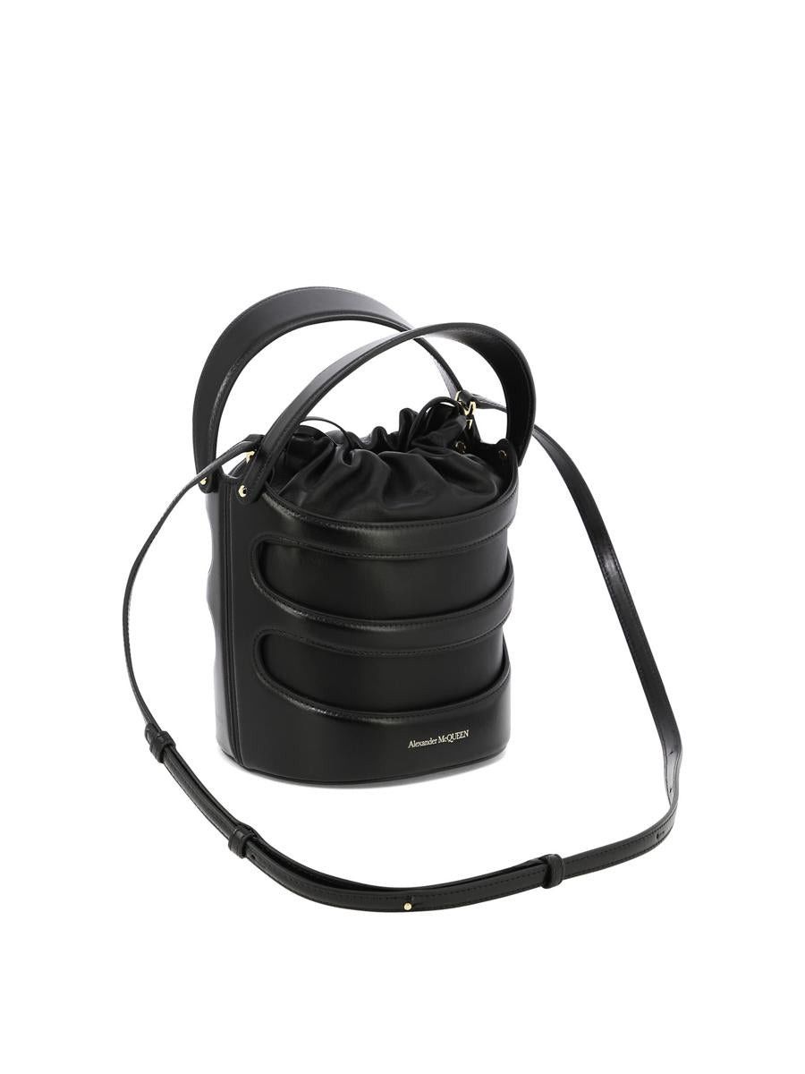 Alexander McQueen o1w1db10925 Size: OS/The Rise Bucket in Black Size ONE SIZE - 3 Thumbnail