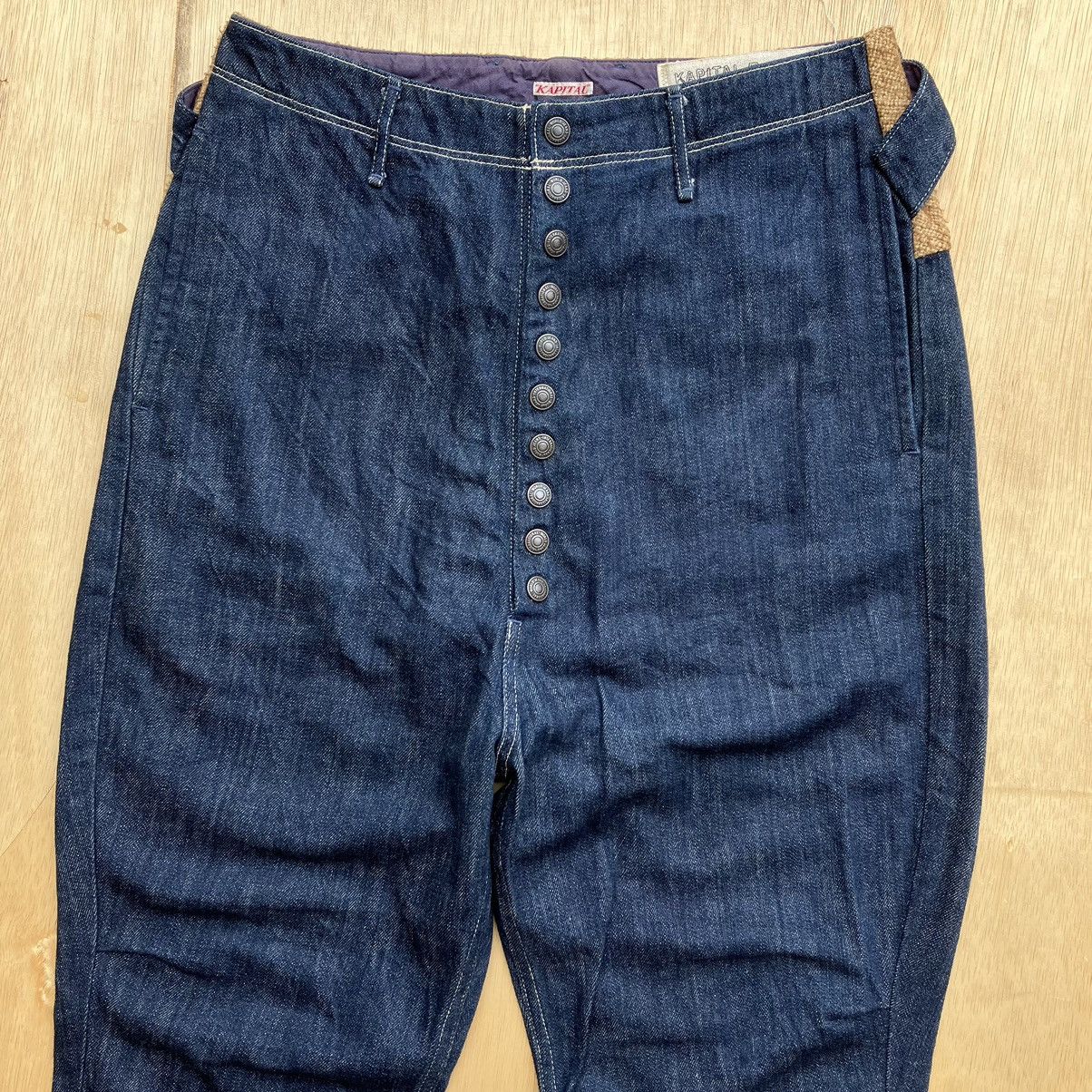 Japanese Brand × Kapital × Kapital Kountry KAPITAL DENIM LONG PANTS Size US 31 - 2 Thumbnail