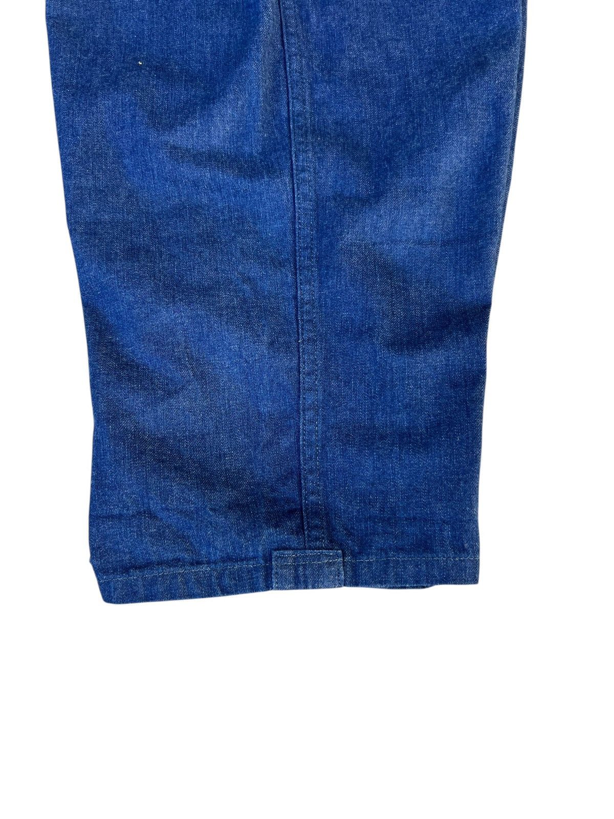 Chimala Chimala Indigo Blue Denim Cropped Baggy Trouser Pant Size US 32 / EU 48 - 20 Thumbnail