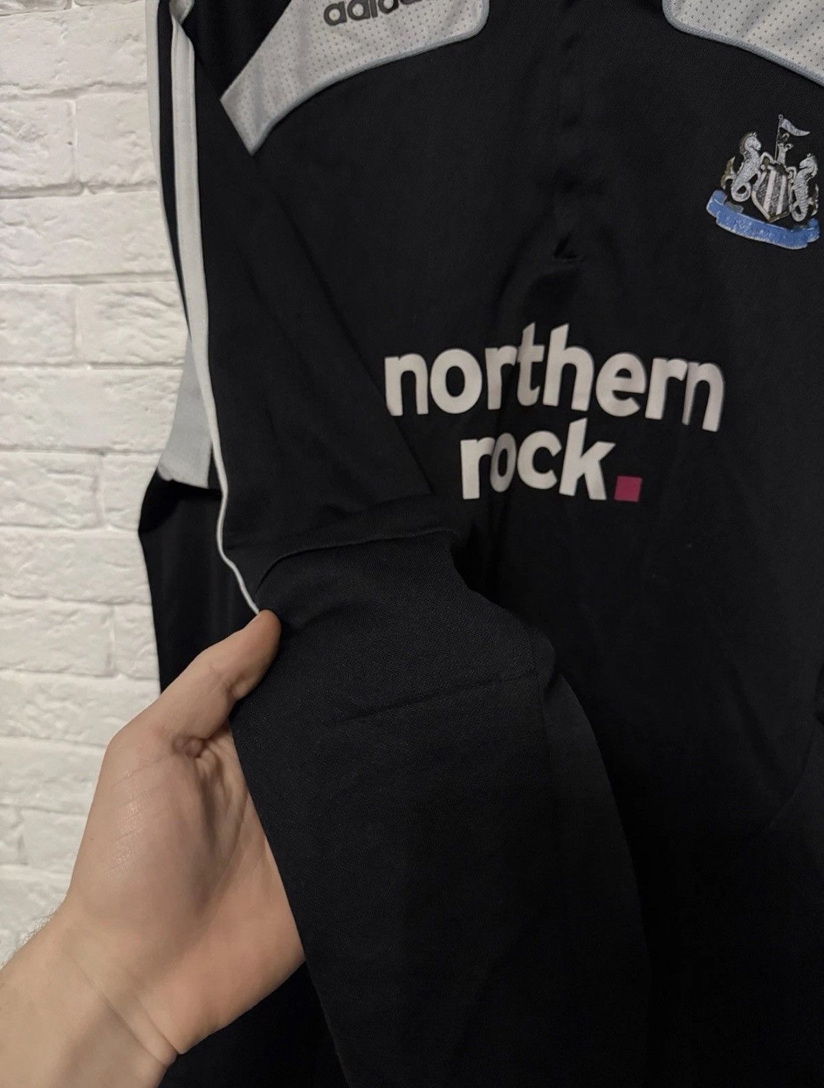 Adidas Adidas Newcastle 07/08 Jersey Training 1/4 Zip Sweatshirt Size US L / EU 52-54 / 3 - 4 Thumbnail
