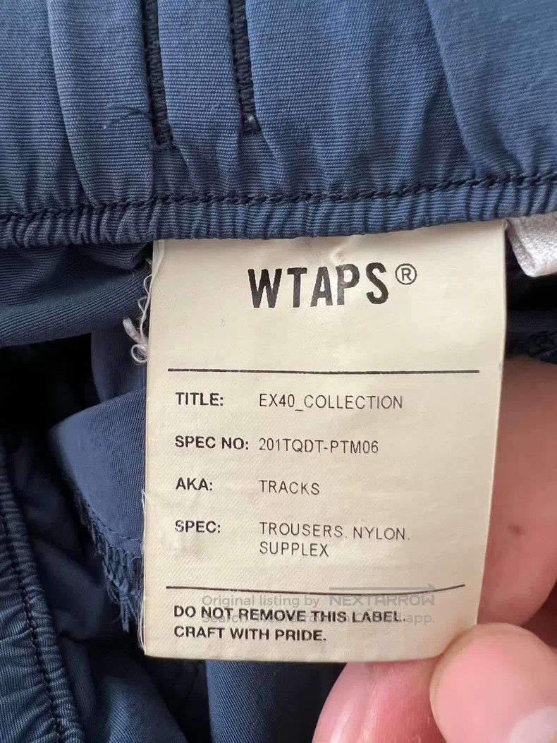 Wtaps Wtaps size 2 Utility Cargo Pants, Blue, Nylon Material Size US 32 / EU 48 - 5 Thumbnail